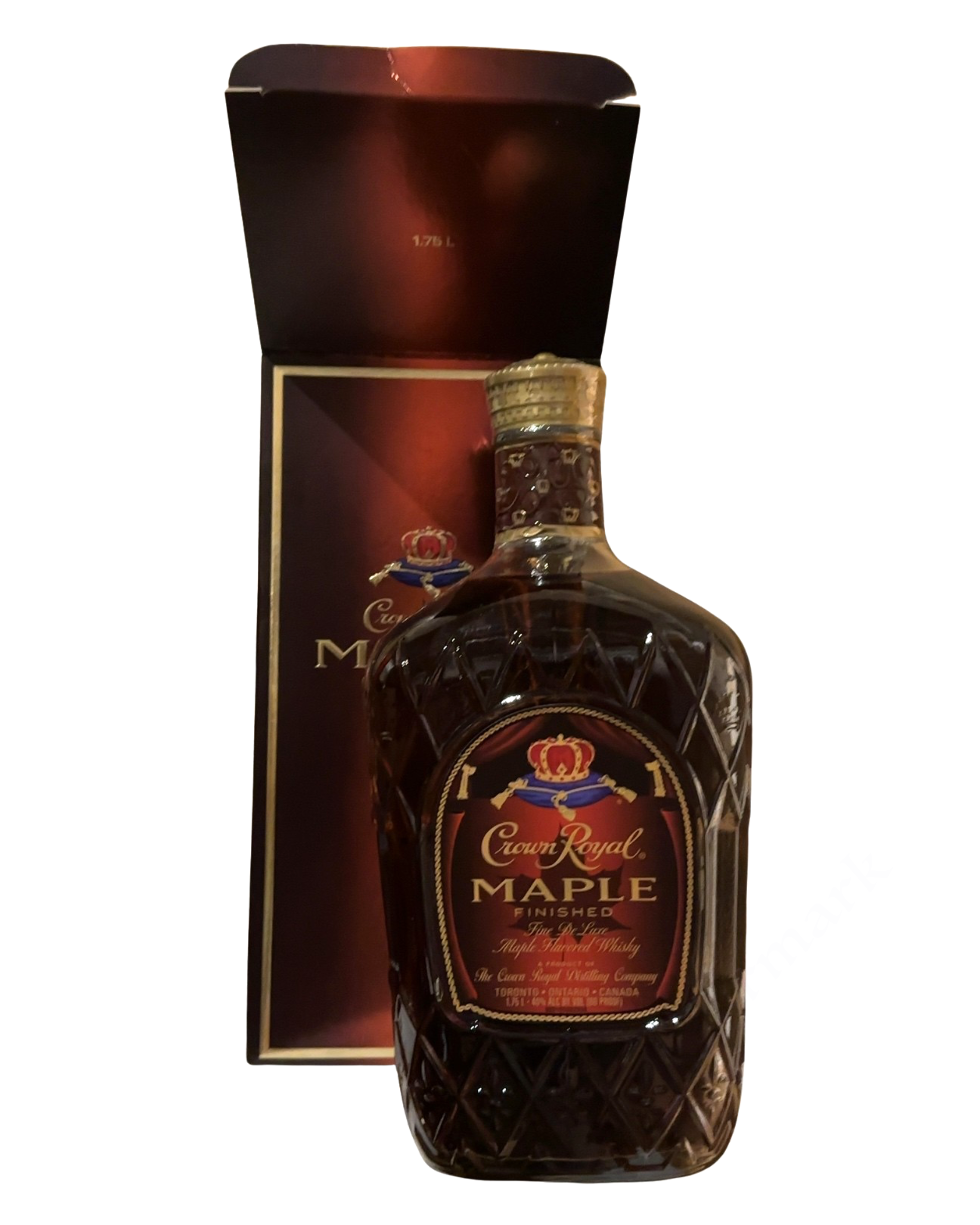 Crown Royal Distilling Company Crown Royal Maple Finished Fine De Luxe Maple Flavored Whisky 80 Proof