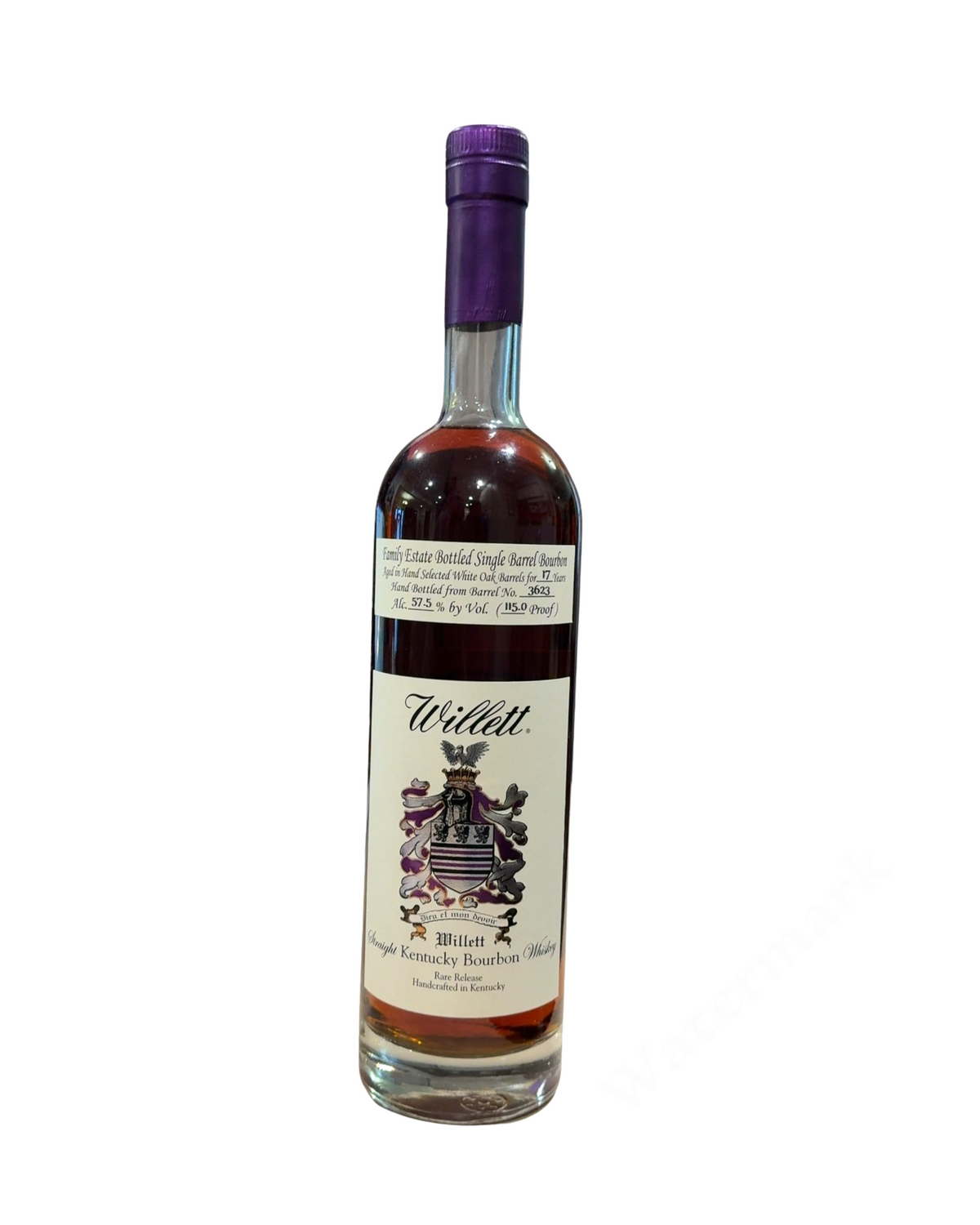 Willett 17 Year Single Barrel Bourbon (#3623) 115 Proof 750ml