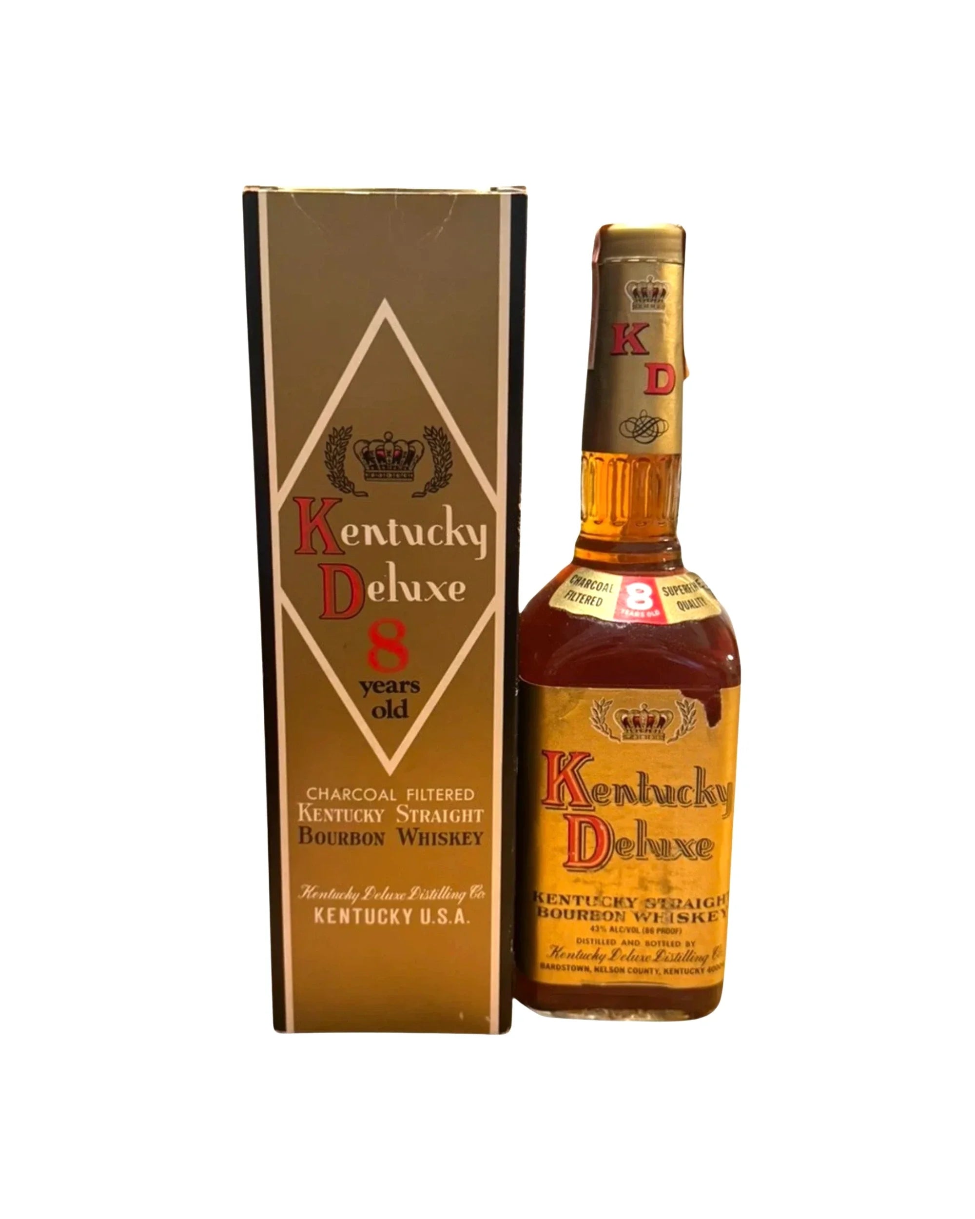 1991 Kentucky Deluxe Distilling Co Kentucky Deluxe 86 Proof 750ml