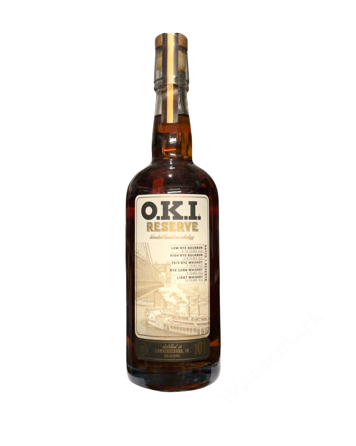 2022 O.K.I. Reserve Blended Bourbon Whiskey 100 Proof 750ml (Batch 1)