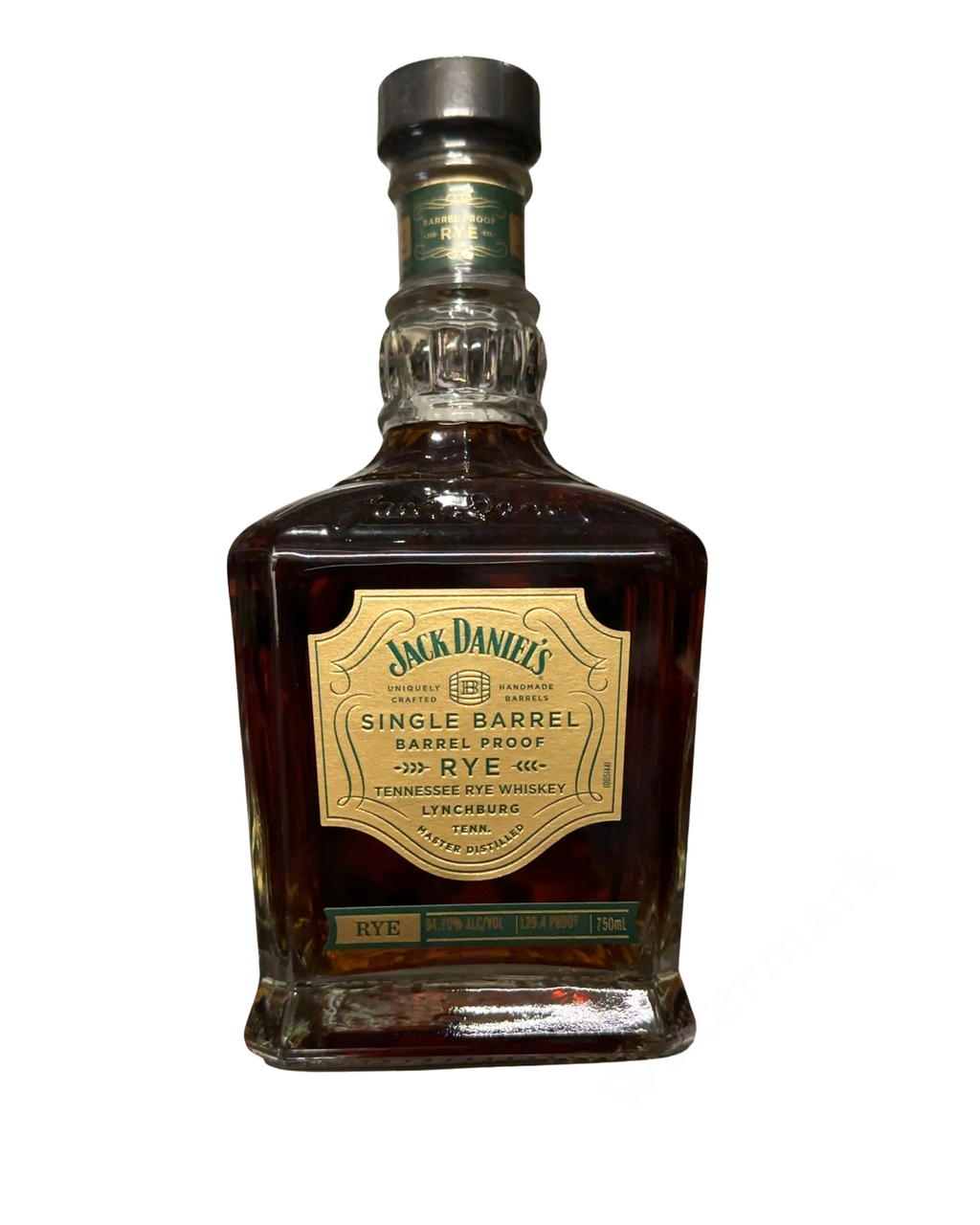 2023 Jack Daniel's Single Barrel Barrel Proof Rye 129.4 Proof 750ml