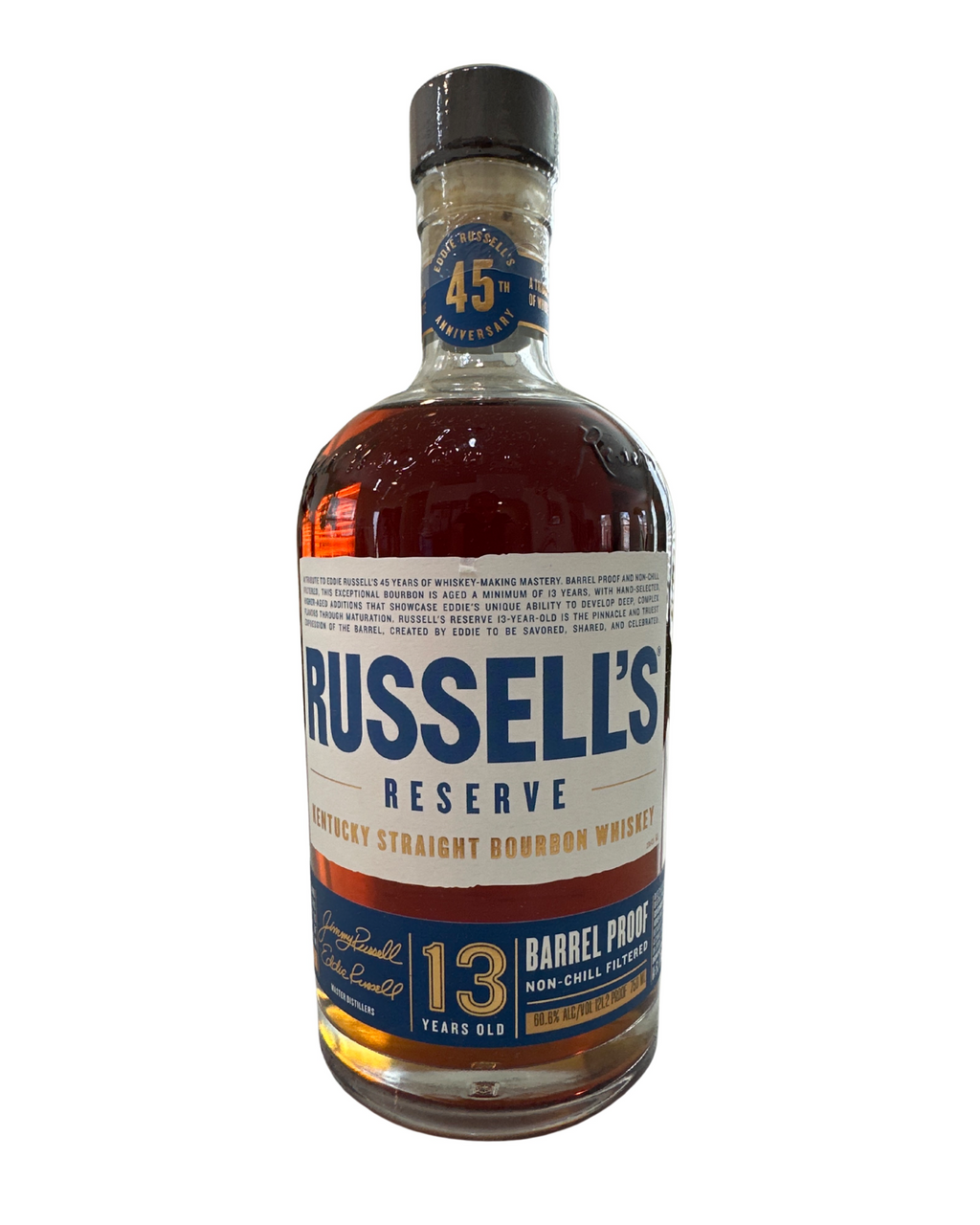 2026 Russell's Reserve 13 Year 45th Anniversary 121.2 Proof