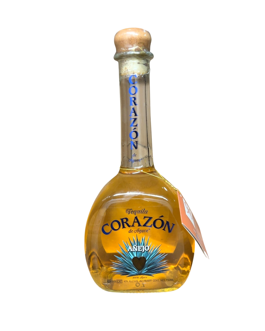 Corazon de Agave Anejo Tequila 80 Proof 750ml