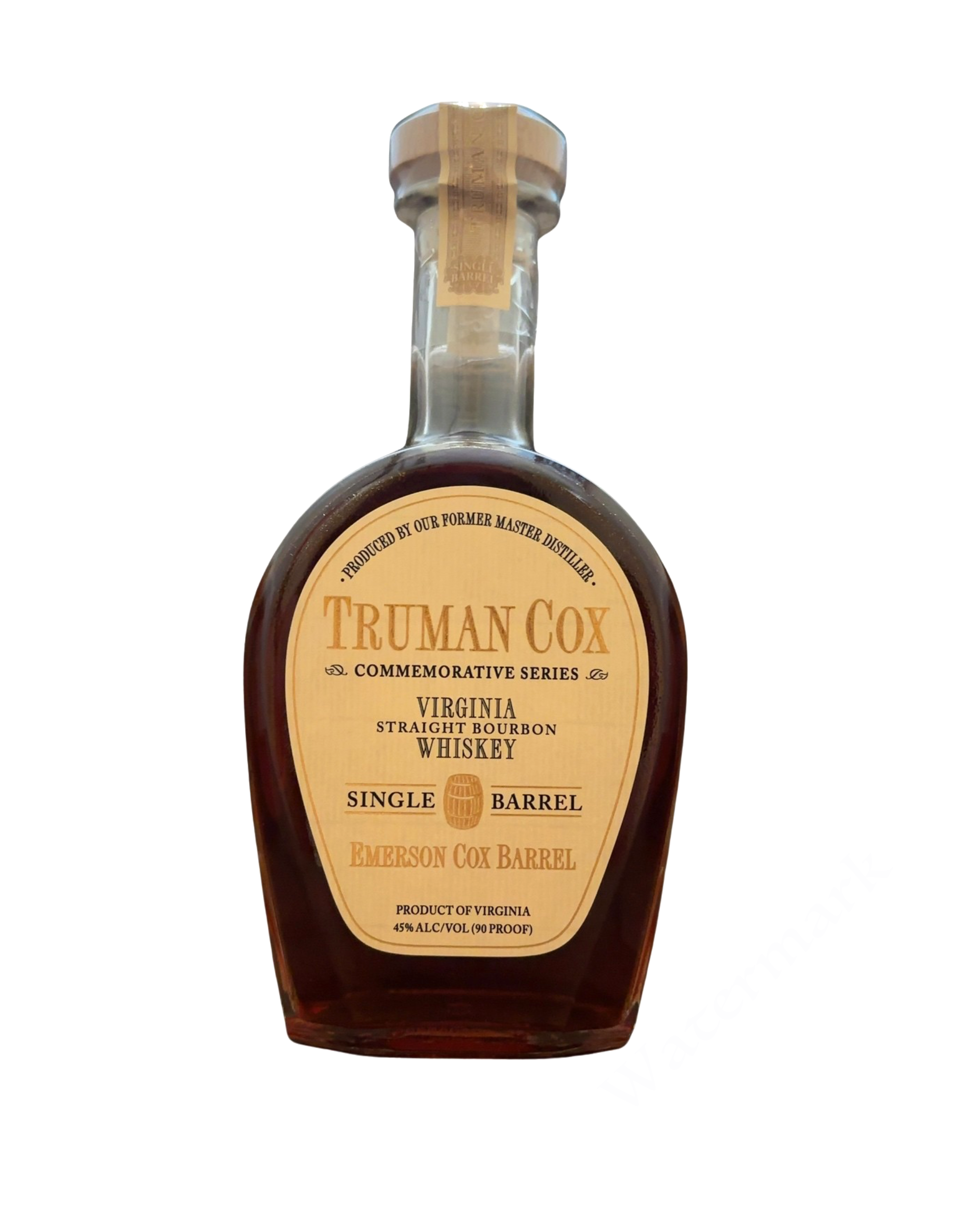 2018 Bowman Truman Cox Commemorative Series Single Barrel Emerson Cox Barrel 90 Proof