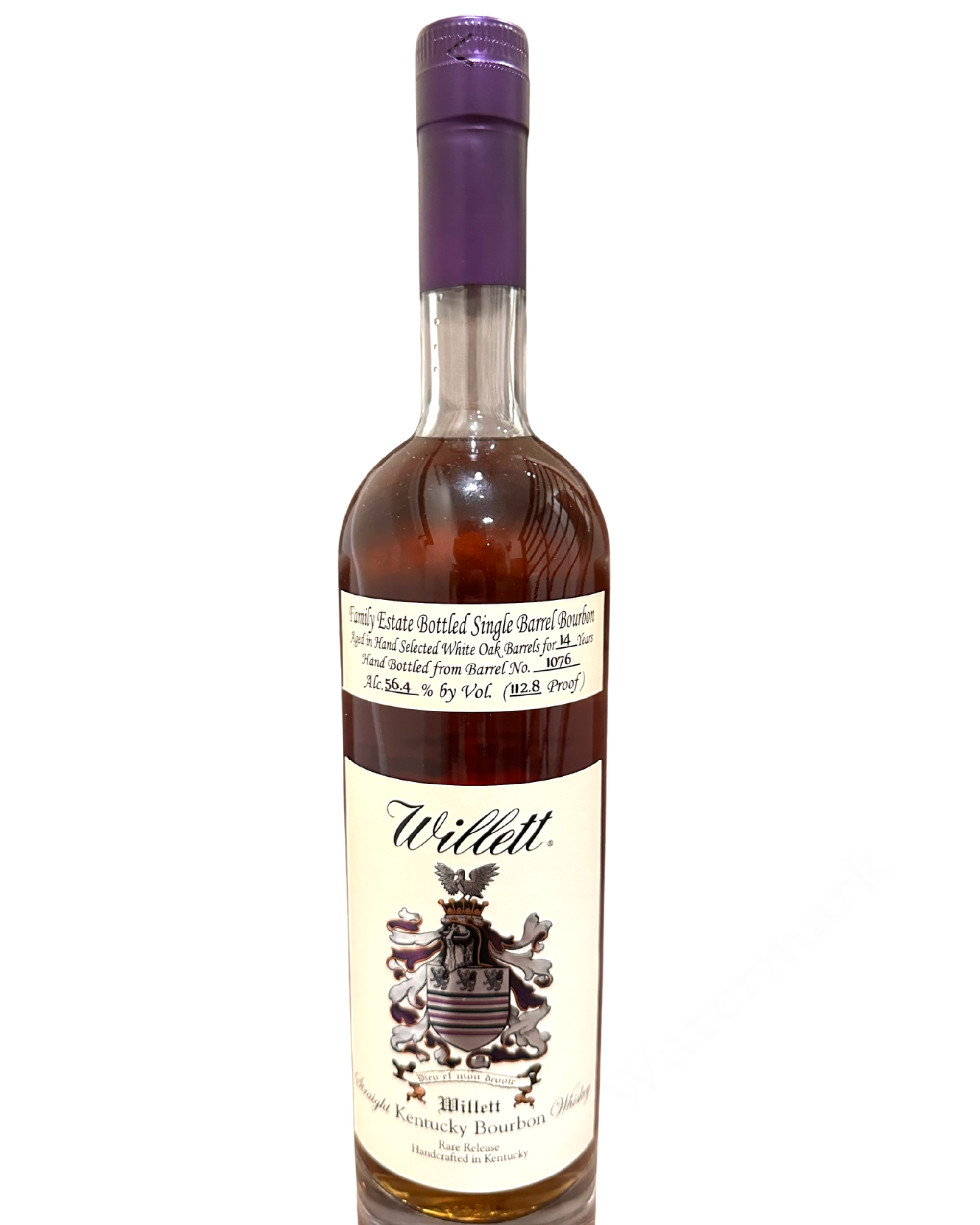 Willett Family Estate Bottled Single Barrel Bourbon 112.8 Proof
