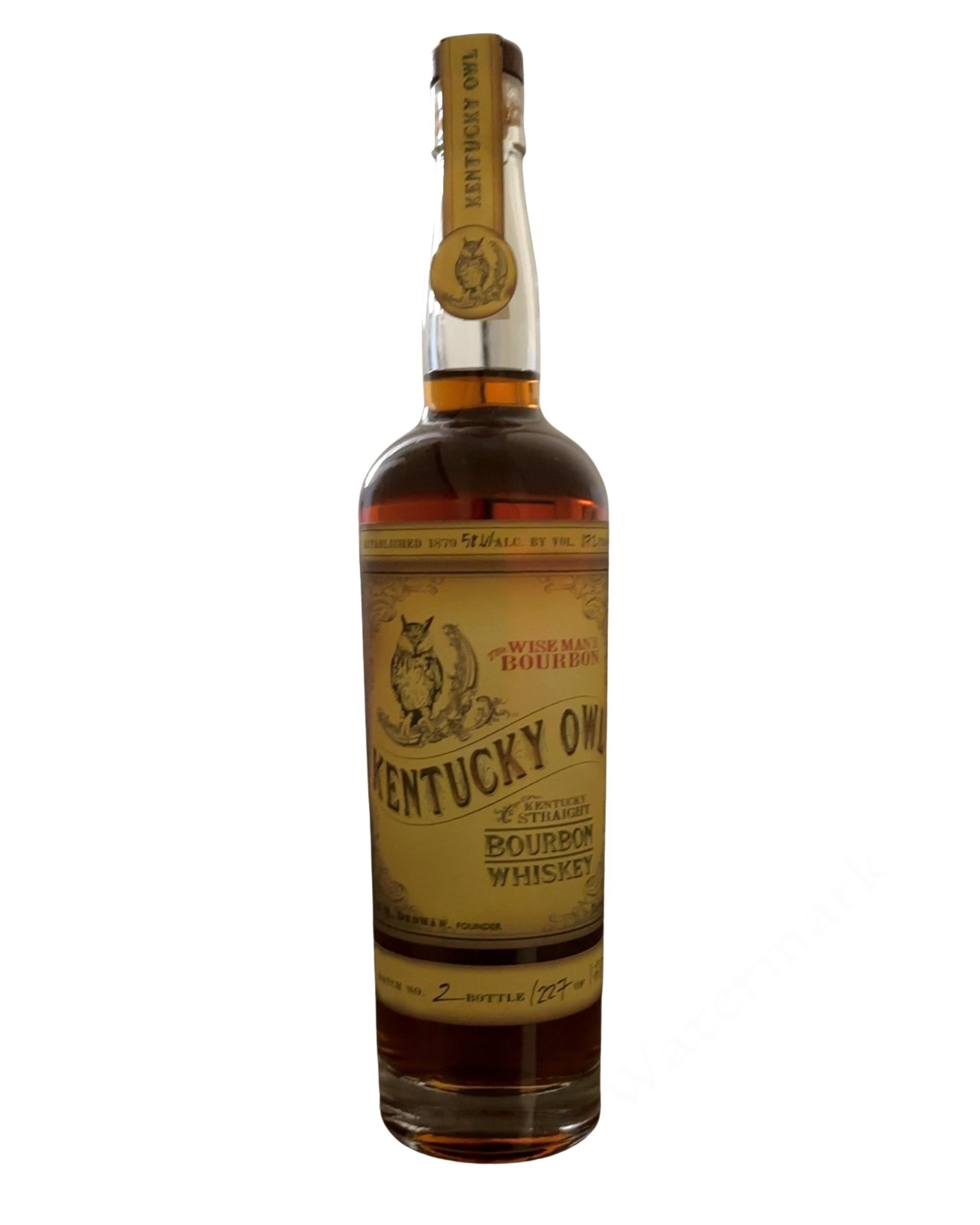 Kentucky Owl Bourbon Whiskey 117.2 Proof (Batch 2)
