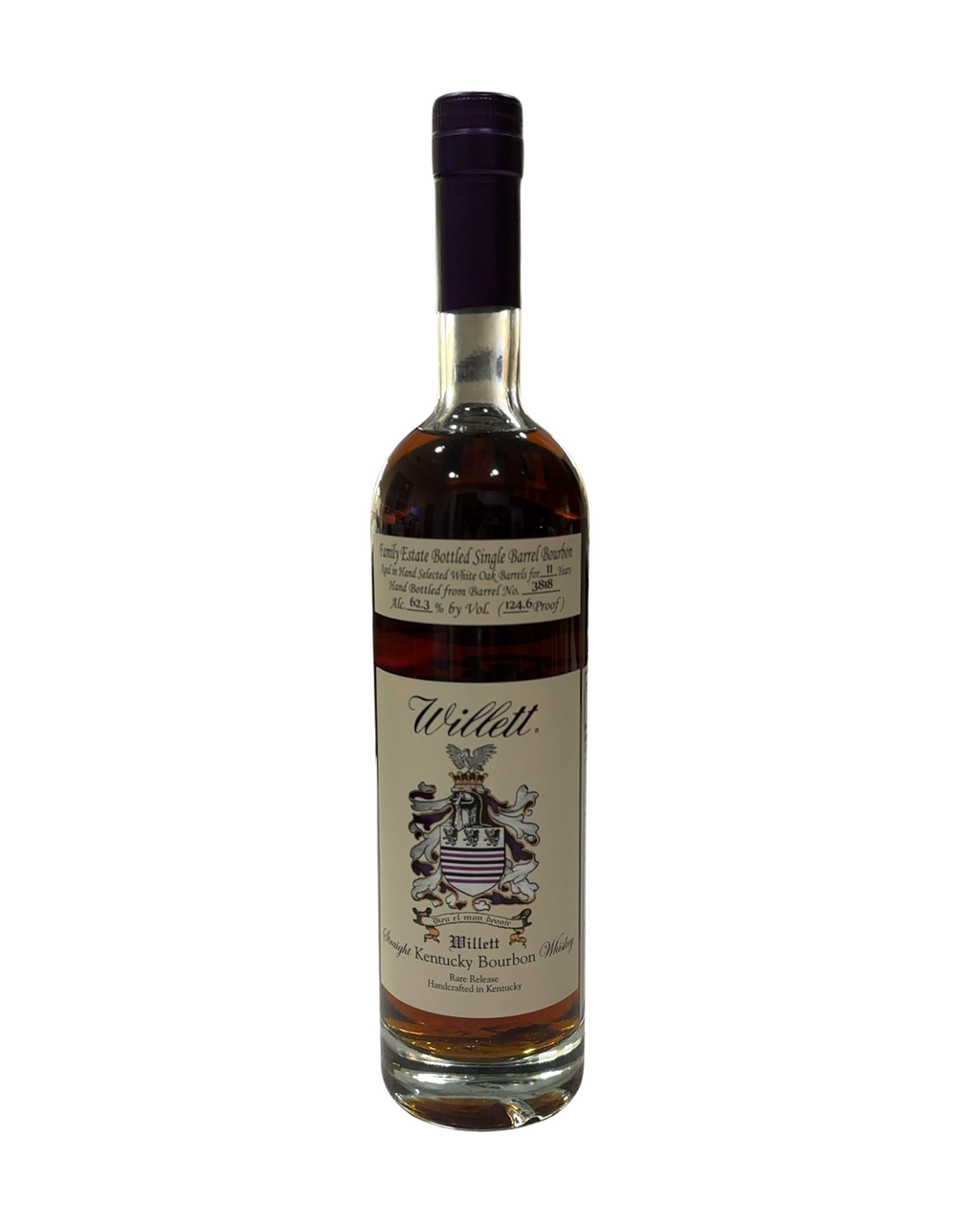 Willett 11 Year Single Barrel Select (Jack Rose) Bourbon 124.6 Proof 750ml