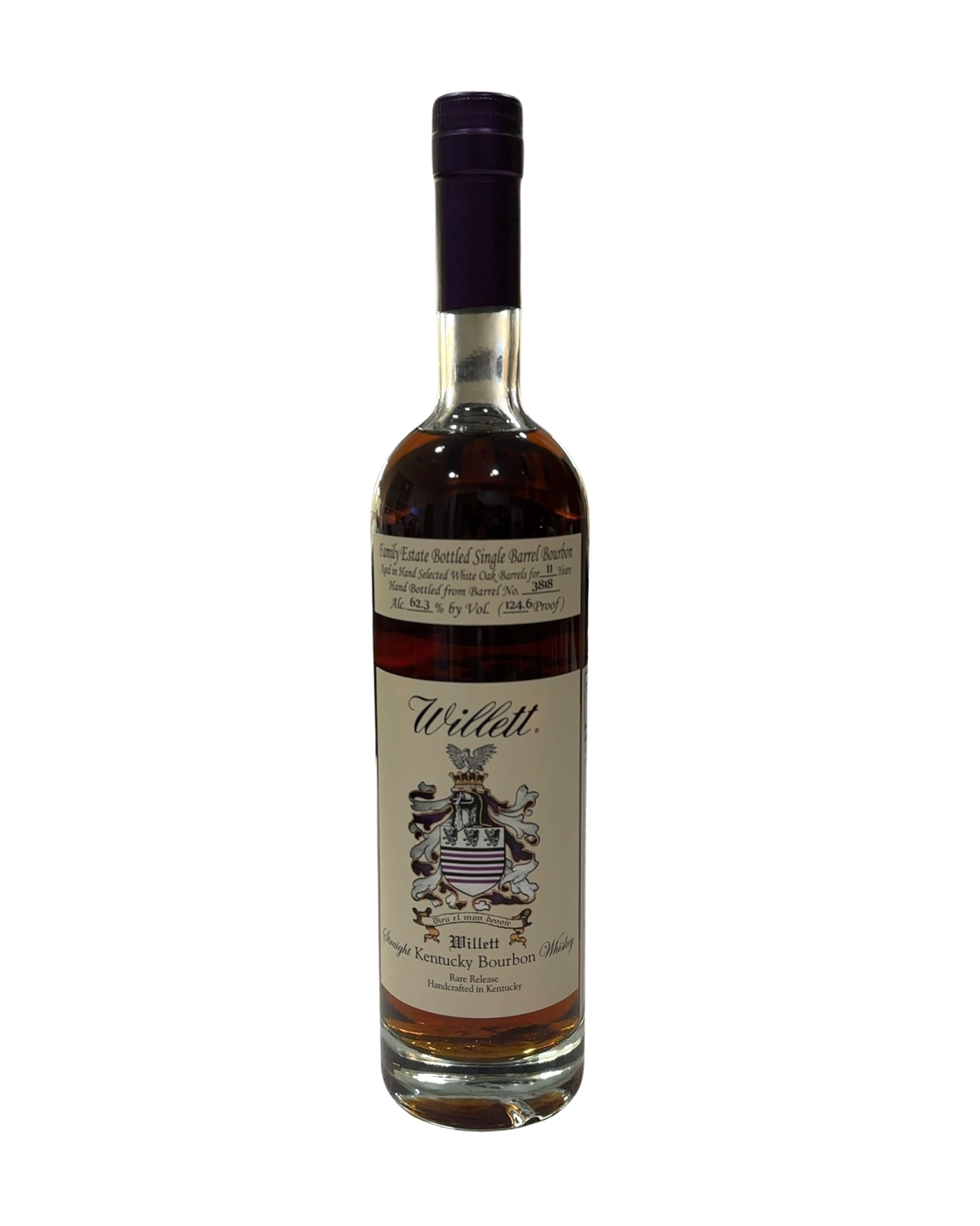 Willett 11 Year Single Barrel Select (Jack Rose) Bourbon 124.6 Proof 750ml