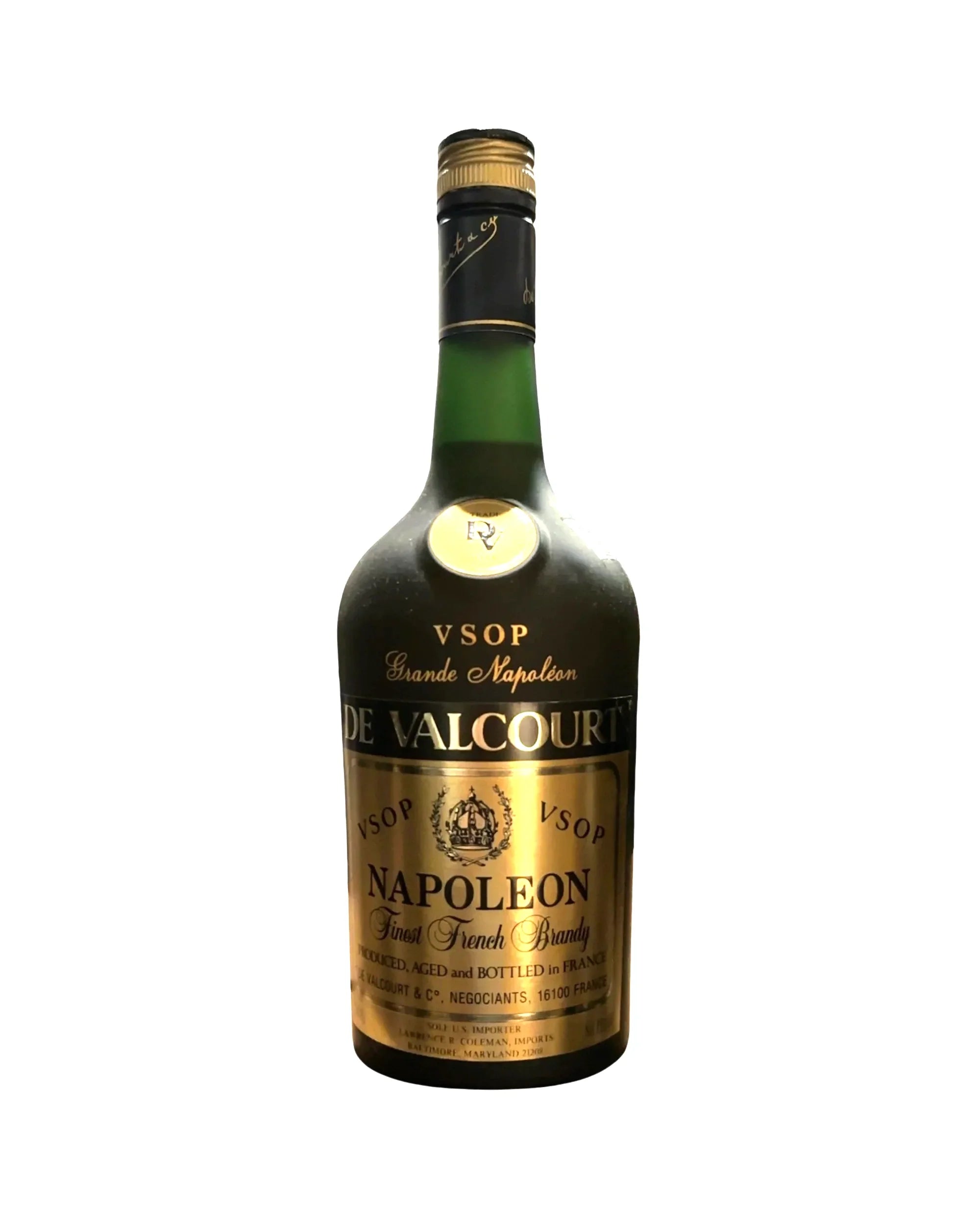 1980 Napoleon De Valcourt VSOP Grande Napoleon Finest French Brandy 80 Proof 750ml