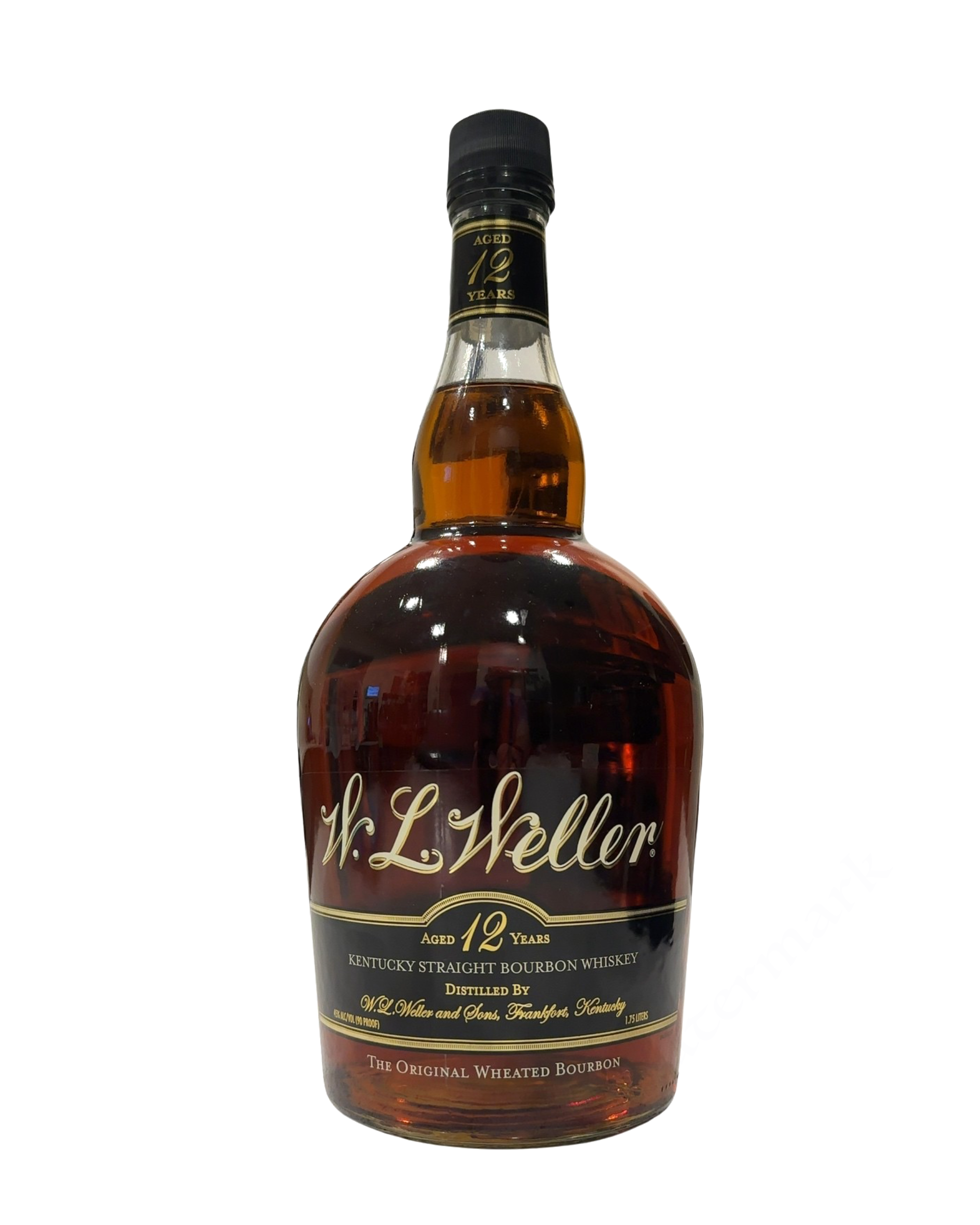 W.L. Weller and Sons, Frankfort, Kentucky W. L. Weller Aged 12 Years 90 Proof 1.75ml