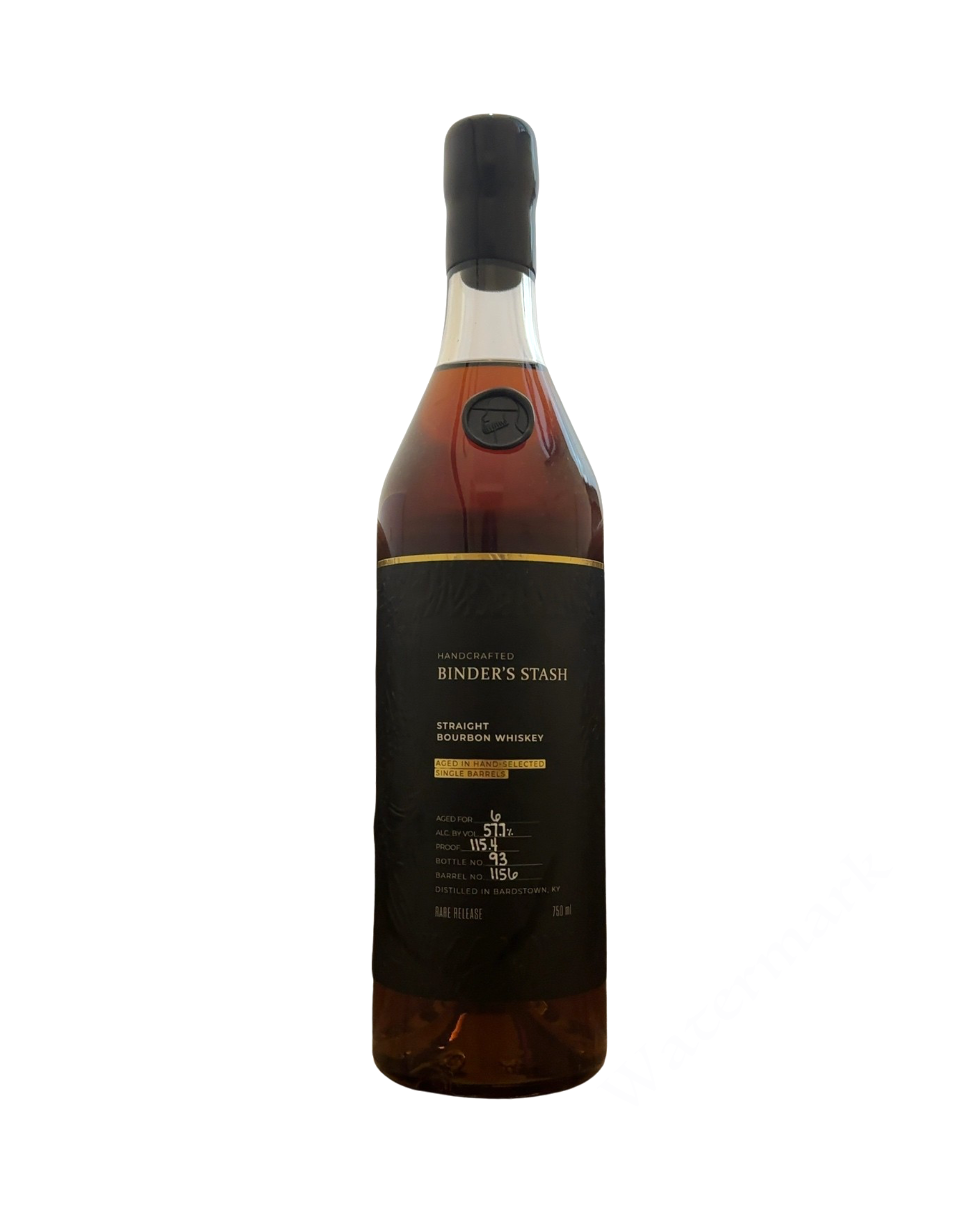 Binder's Stash Straight Bourbon Whiskey 115.4 Proof