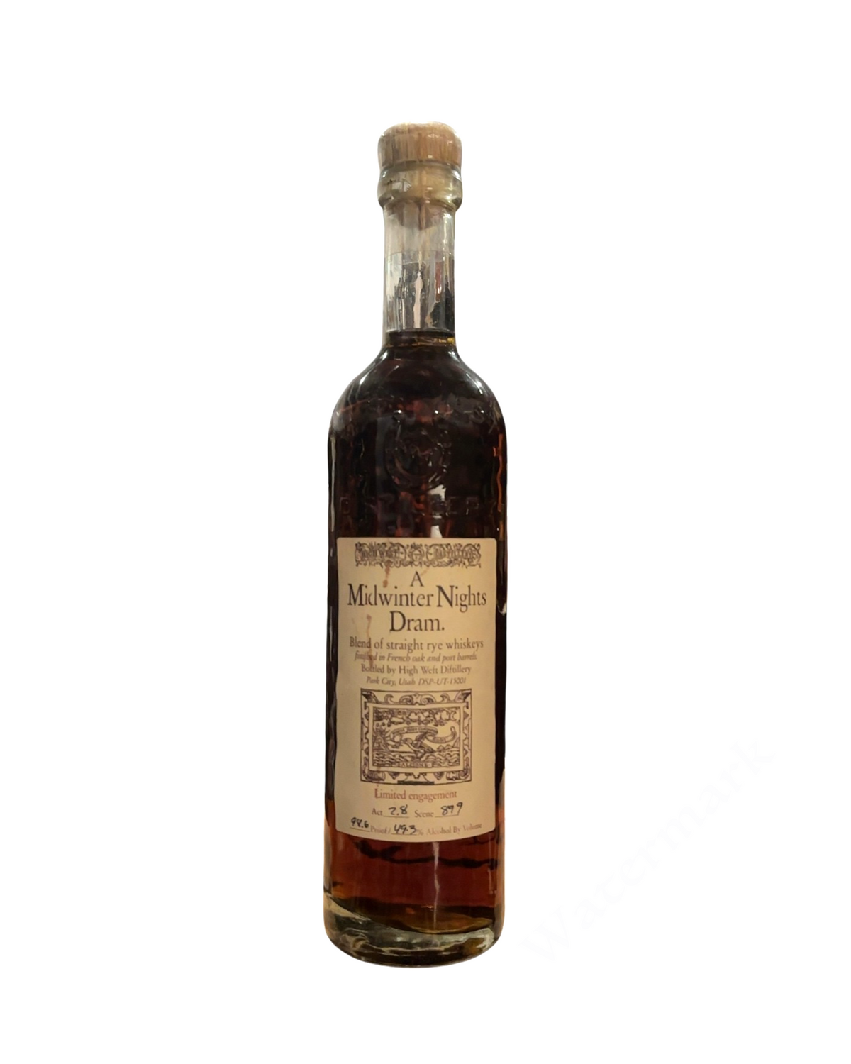 2014 High West Distillery A Midwinter Nights Dram 98.6 Proof 750ml (Act 2)
