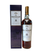 1996 The Macallan 18 Year Sherry Single Malt Scotch Whisky 86 Proof 750ml