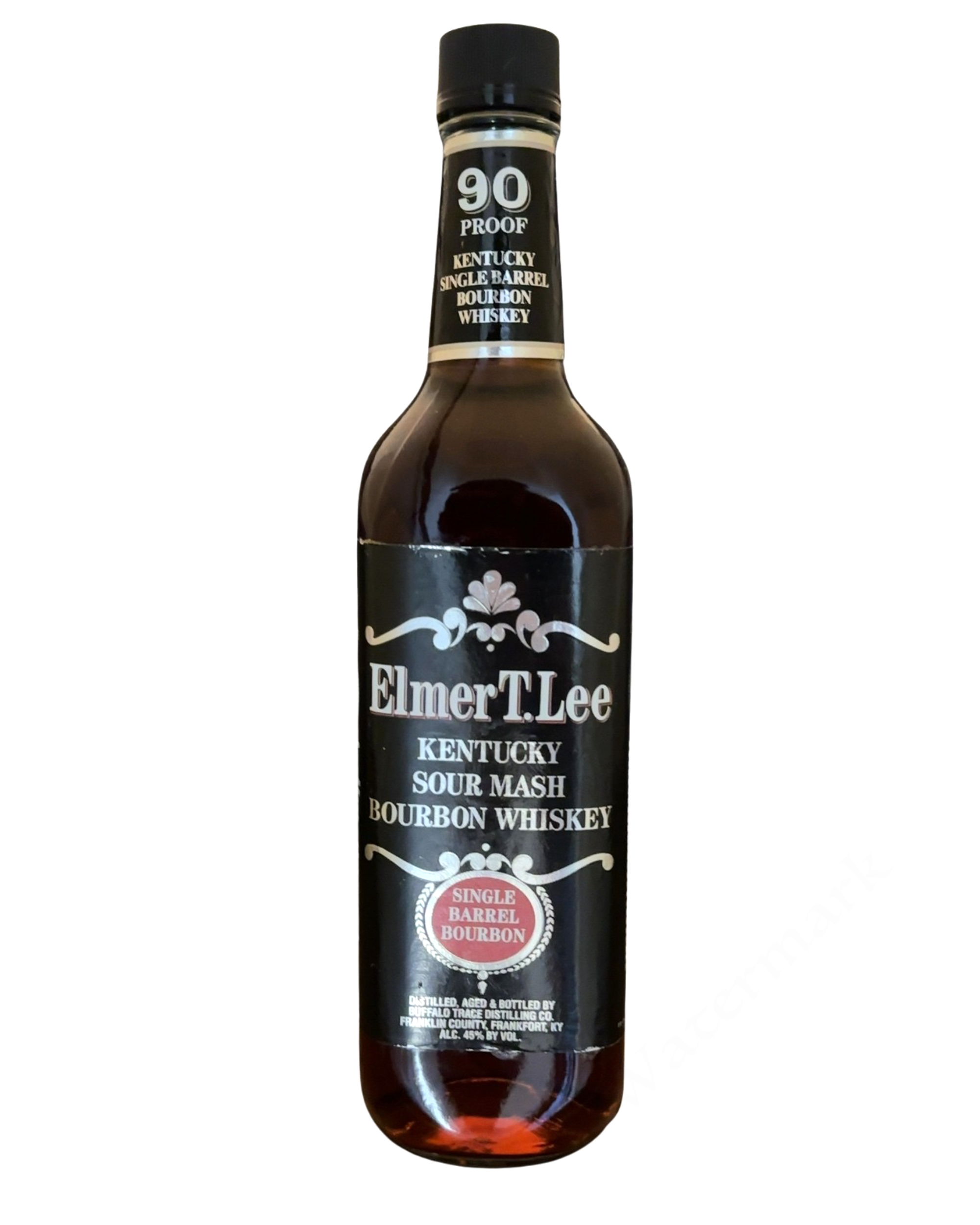 Buffalo Trace Distilling Co. Elmer T. Lee Kentucky Sour Mash Bourbon Whiskey 90 Proof