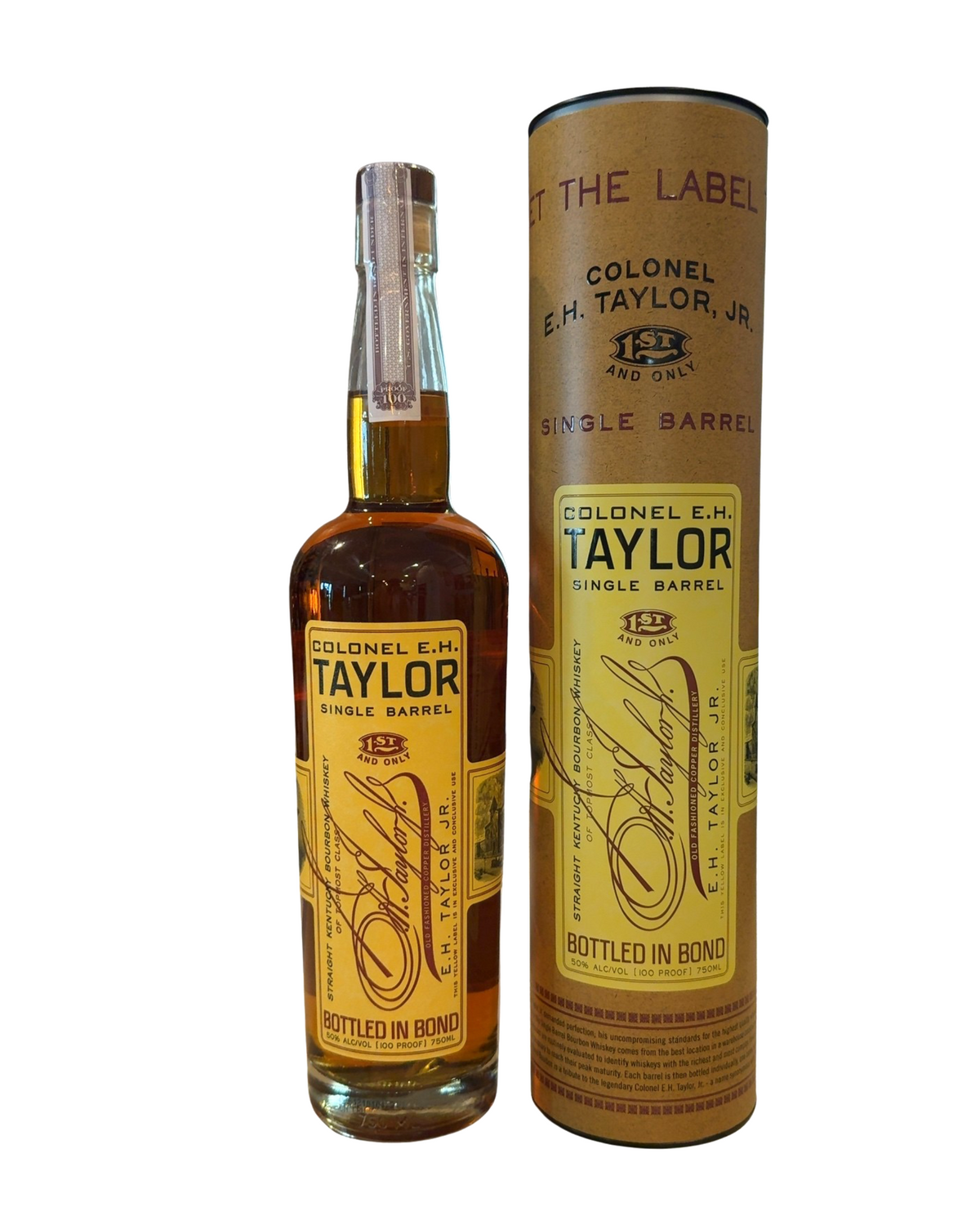 2026 E.H. Taylor, Jr. Old Fashioned Copper Distillery Colonel E.H. Taylor, Jr. Single Barrel 100 Proof 750ml