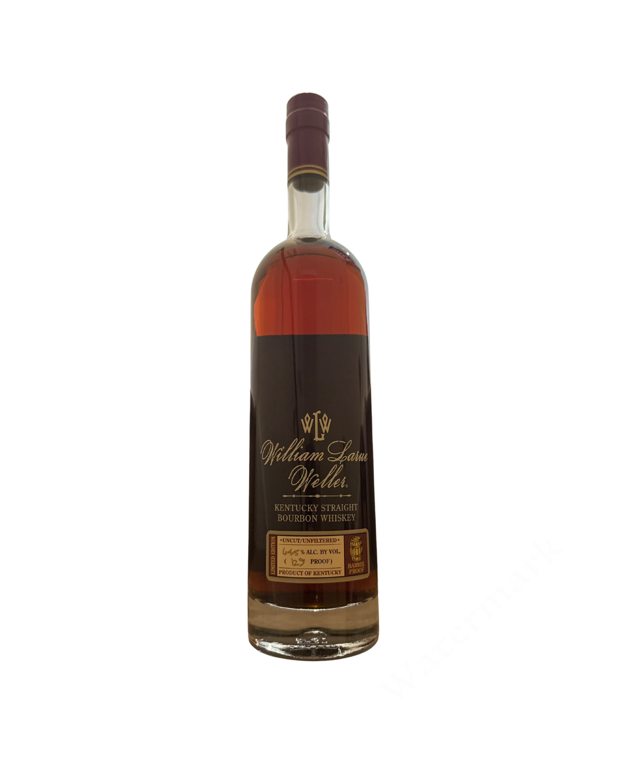 William Larue Weller Kentucky Straight Bourbon Whiskey 129 Proof