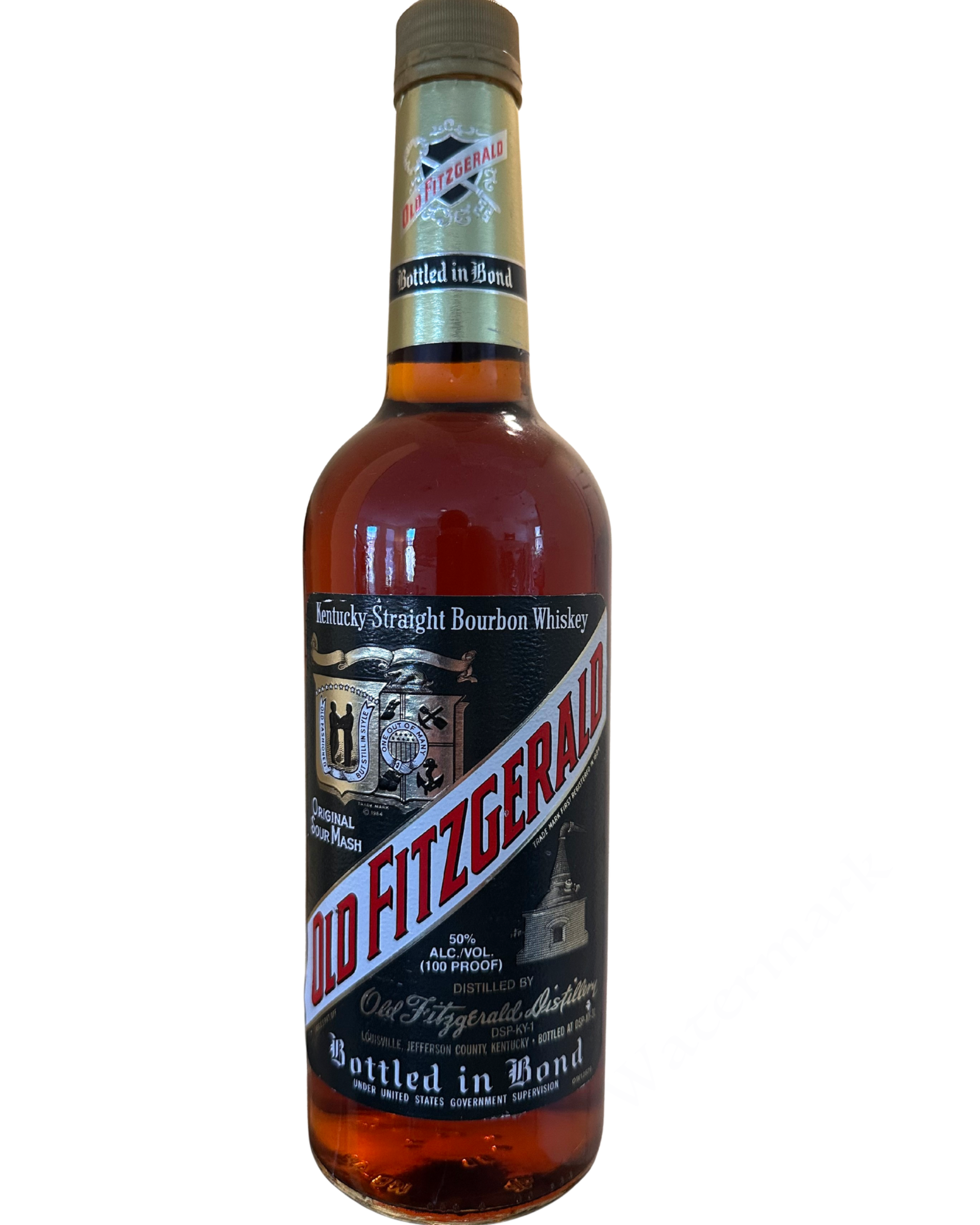 Old Fitzgerald Distillery Old Fitzgerald Bottled In Bond Kentucky Straight Bourbon Whiskey 100 Proof