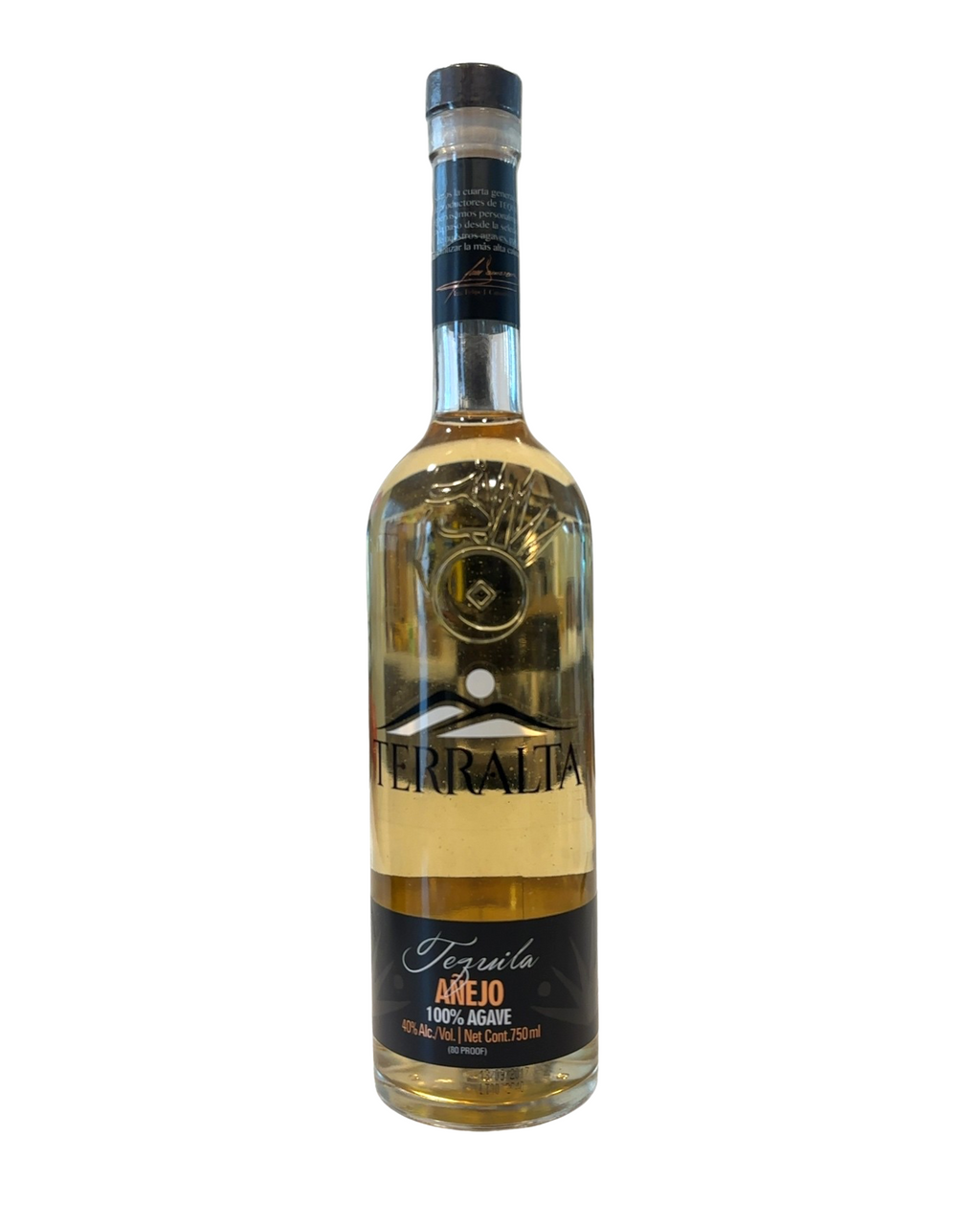 2017 TERRALTA Tequila Anejo 80 Proof 750ml