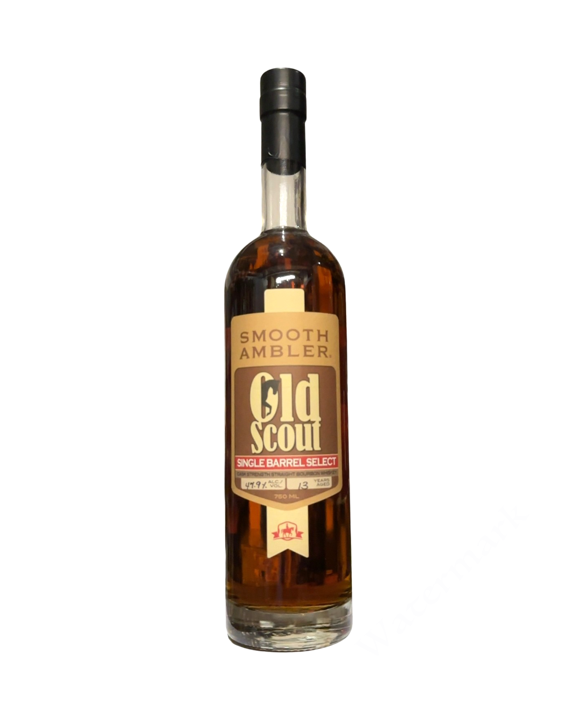 Smooth Ambler Old Scout Single Barrel Select Cask Strength Straight Bourbon Whiskey 95.8 Proof 750ml