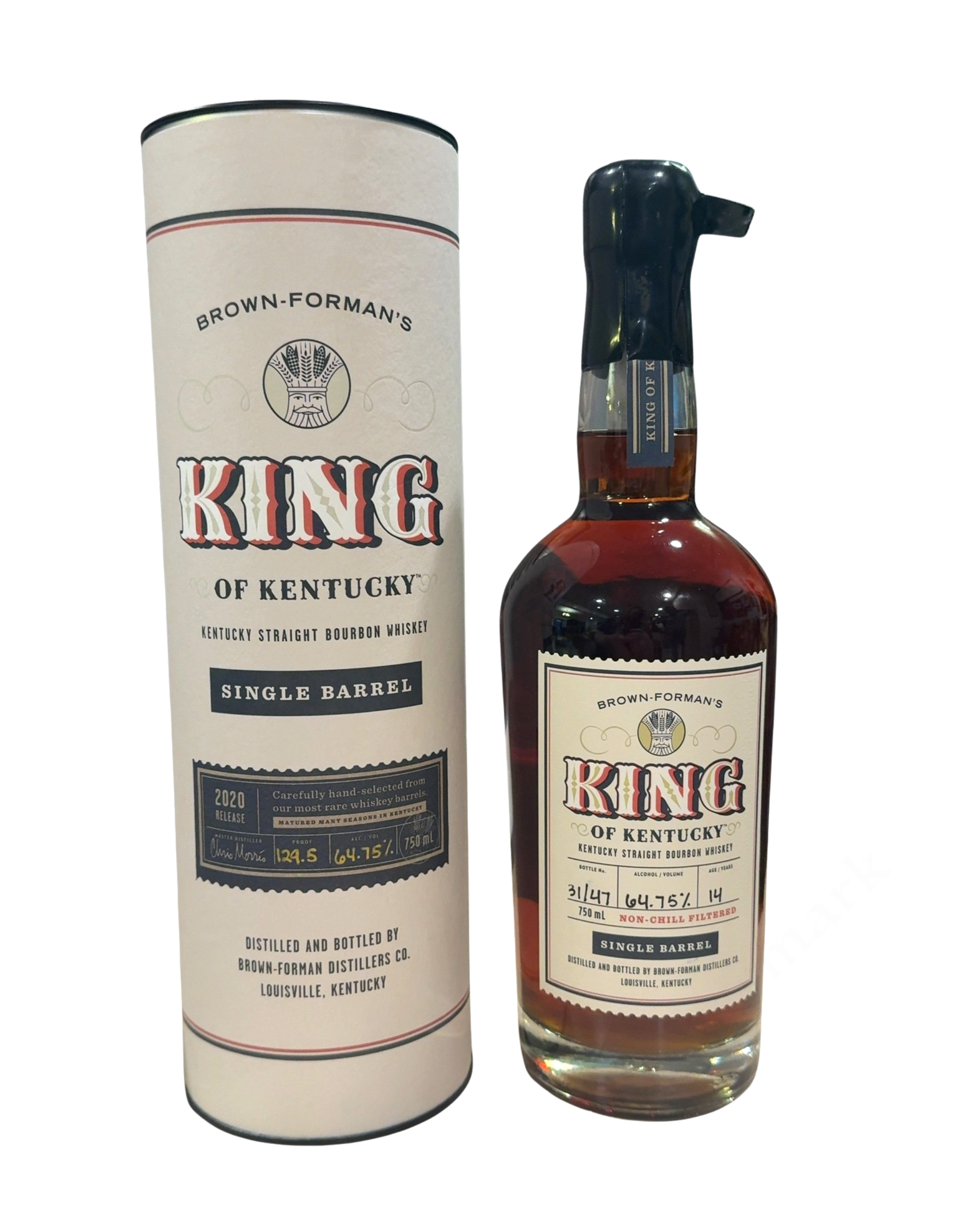 2020 King of Kentucky Single Barrel 124.5 Proof 750ml