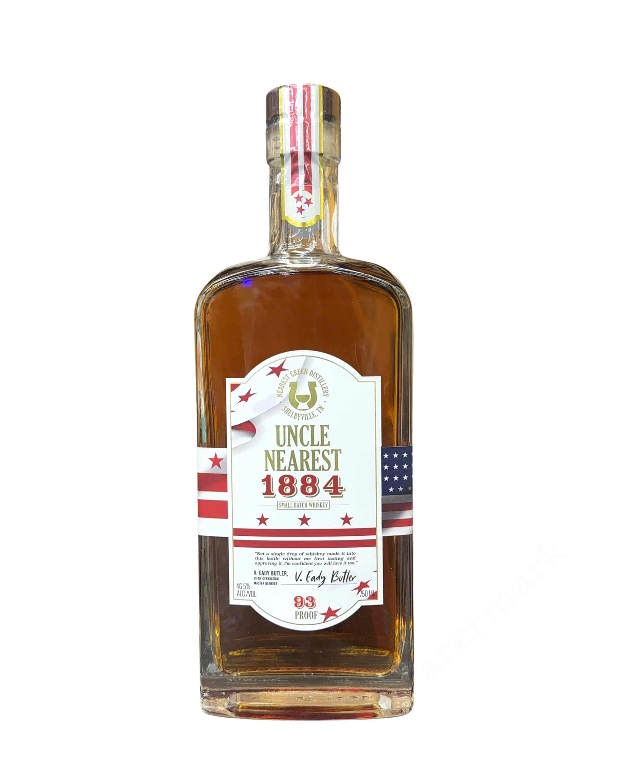 2026 Uncle Nearest Washington DC Edition Uncle Nearest 1884 Small 93 Proof 750ml