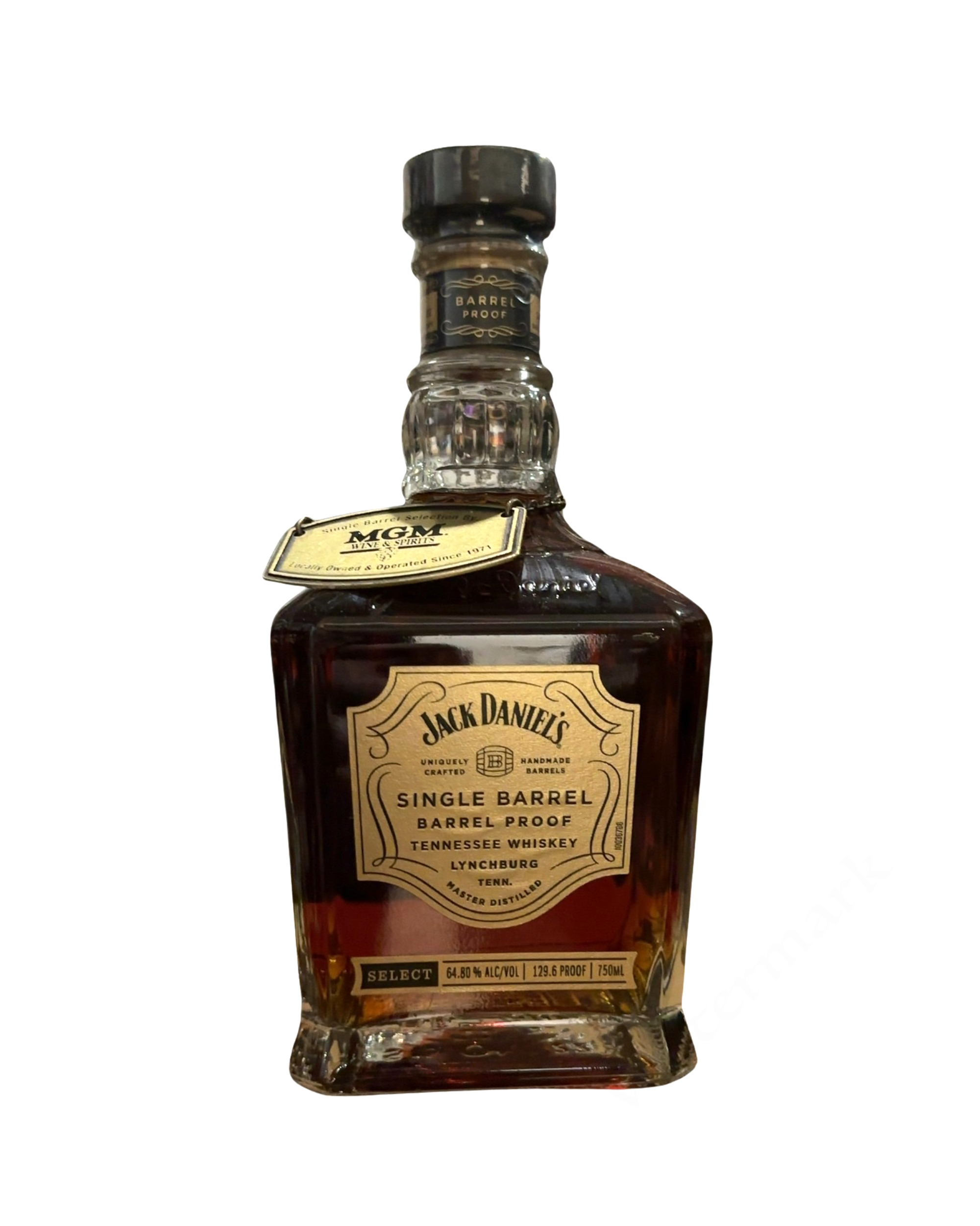 2022 Jack Daniel's Single Barrel Barrel Proof 129.6 Proof 750ml