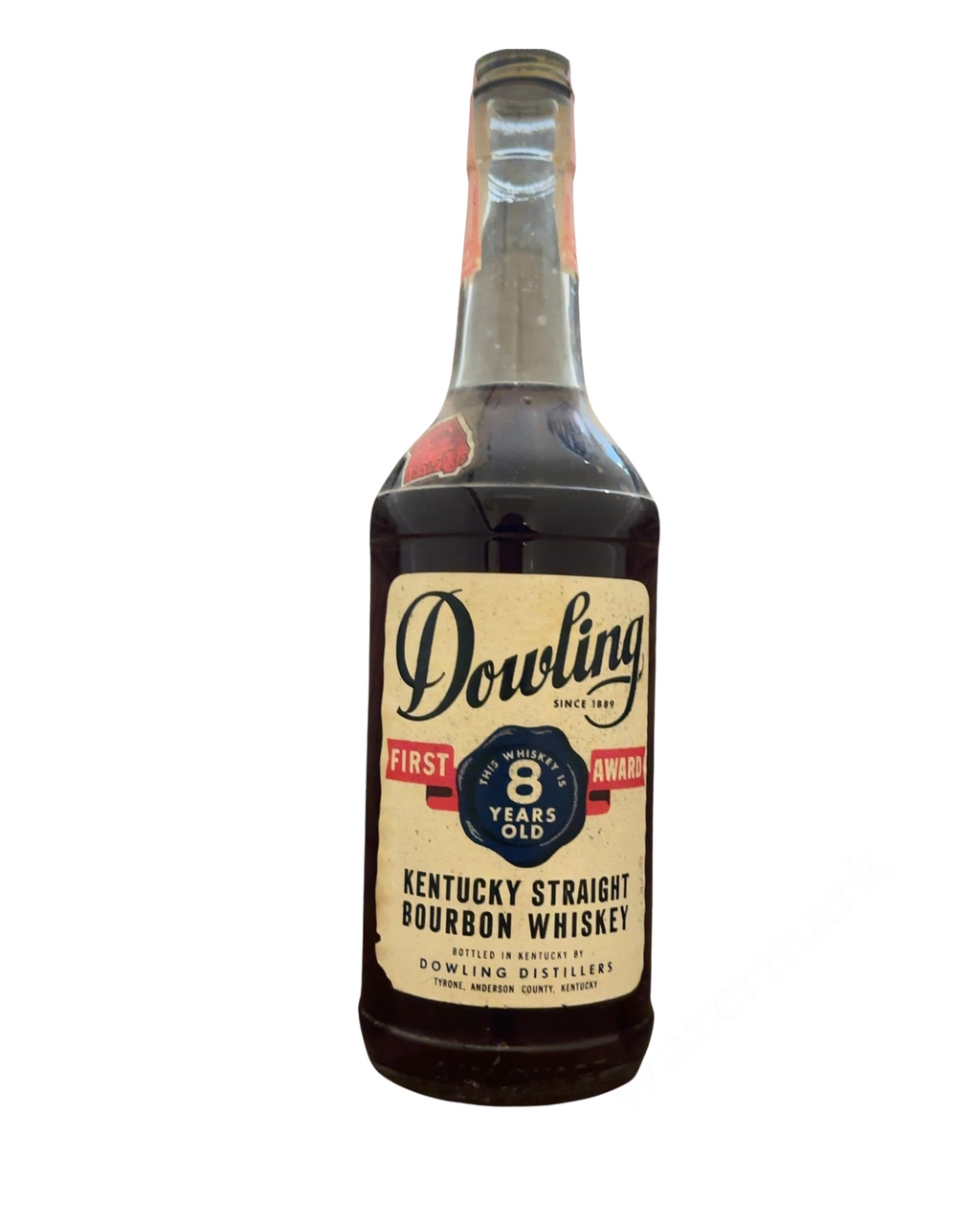 Dowling Distillers Dowling Kentucky Straight Bourbon Whiskey 86 Proof