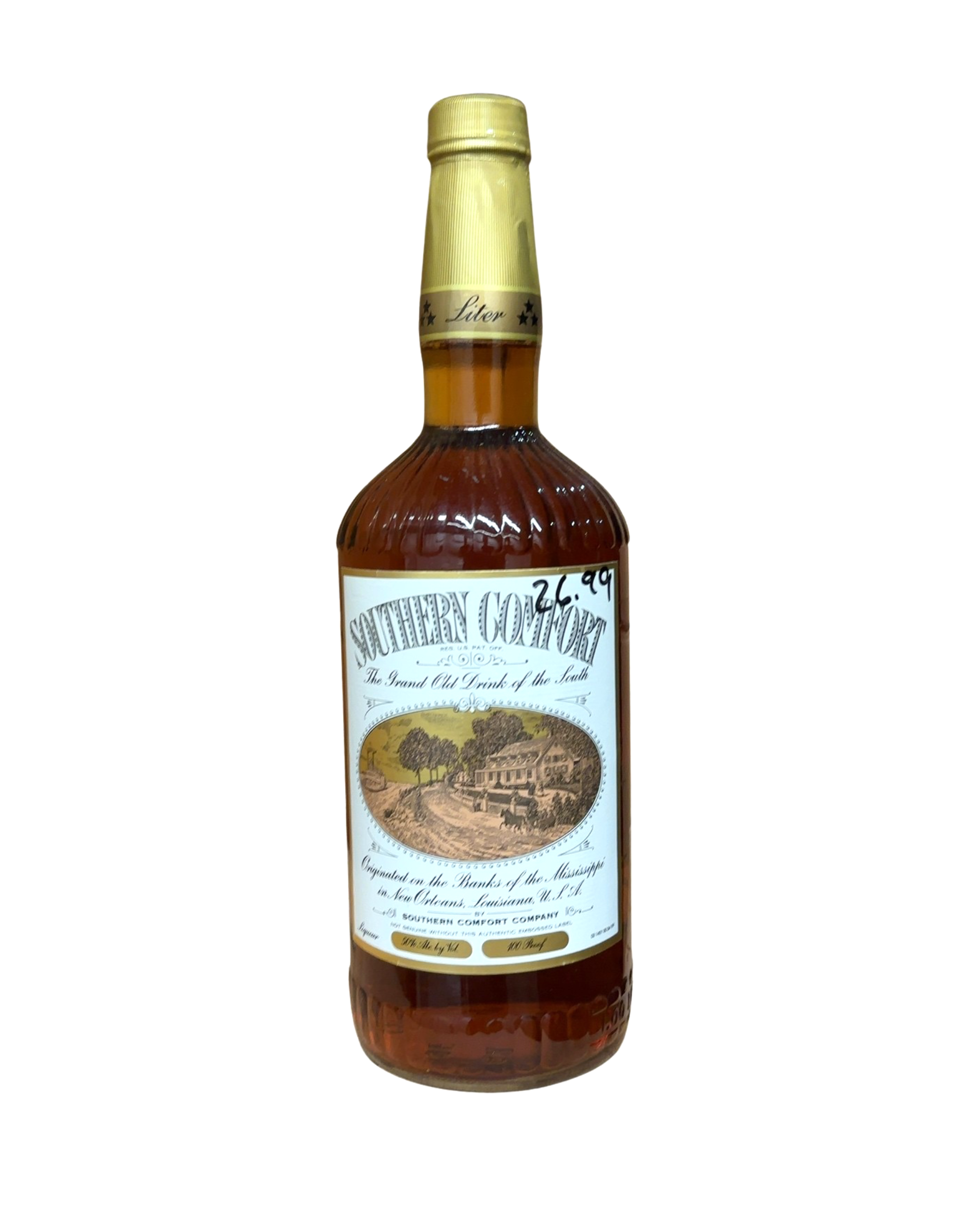 1989 Southern Comfort The Grand Old Drink of the South 100 Proof 1ml