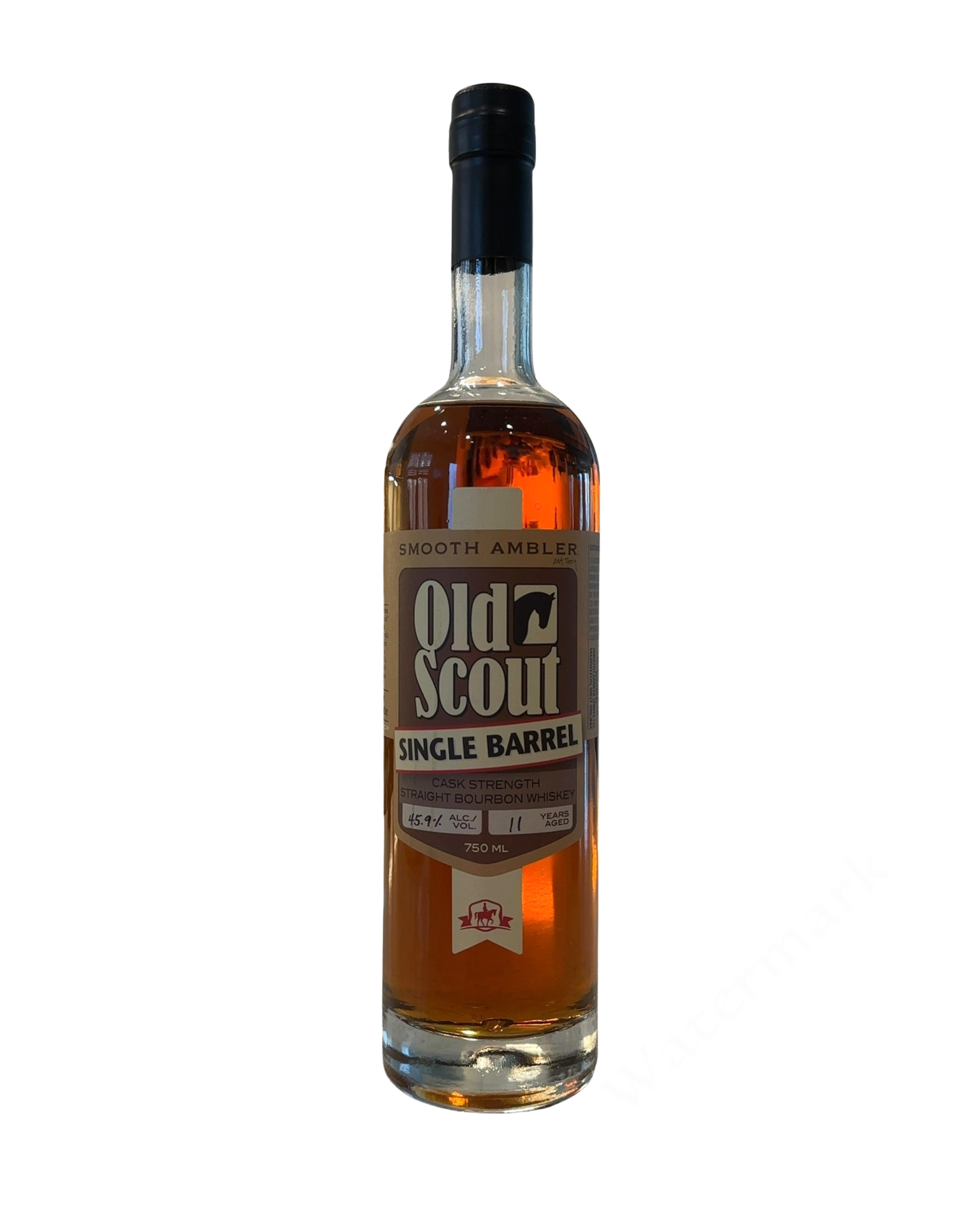 2016 Smooth Ambler Old Scout Single Barrel Cask Strength Straight Bourbon Whiskey 91.8 Proof