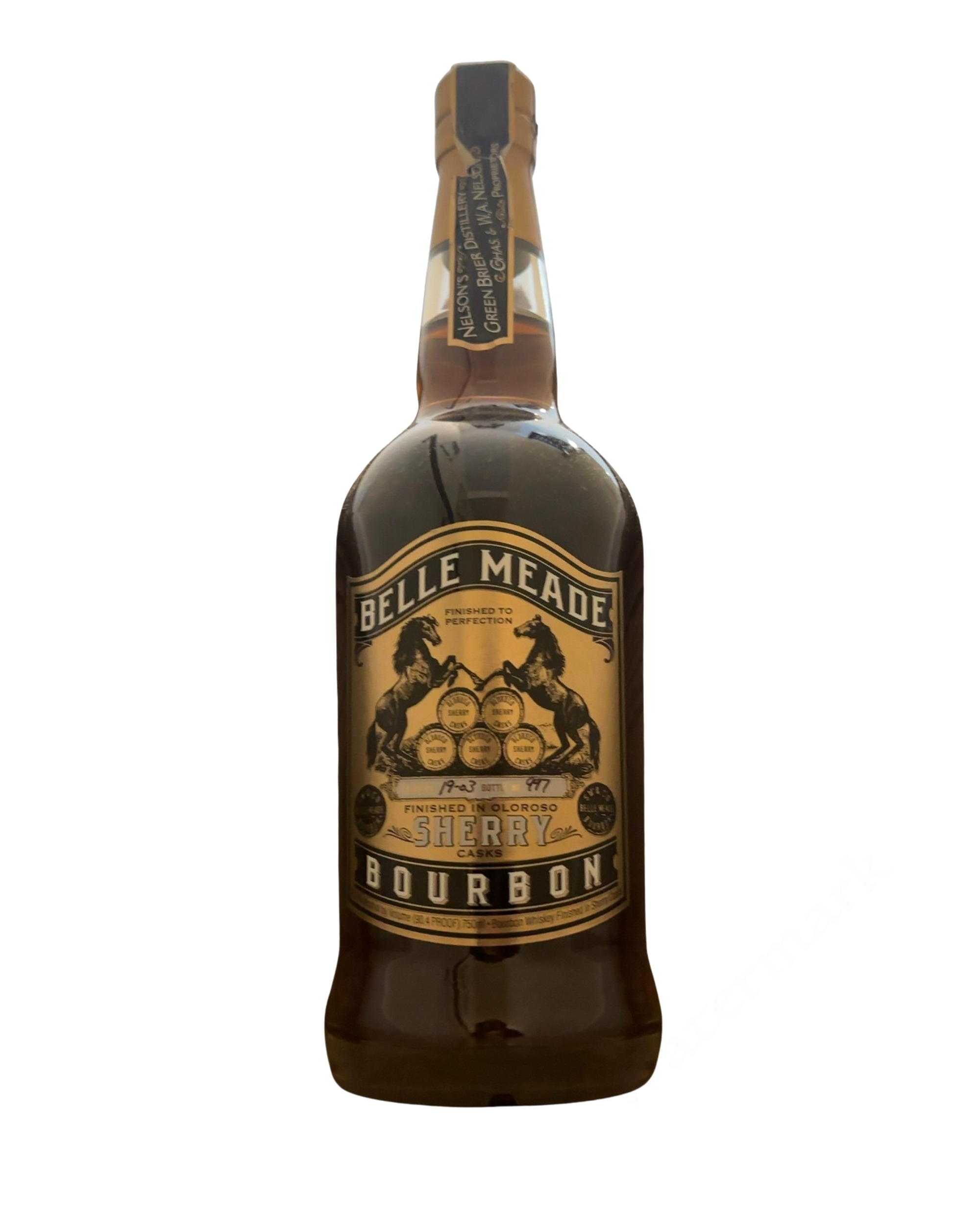 2019 Nelson's Green Brier Distillery Belle Meade Finished in Oloroso Sherry Casks Bourbon 90.4 Proof