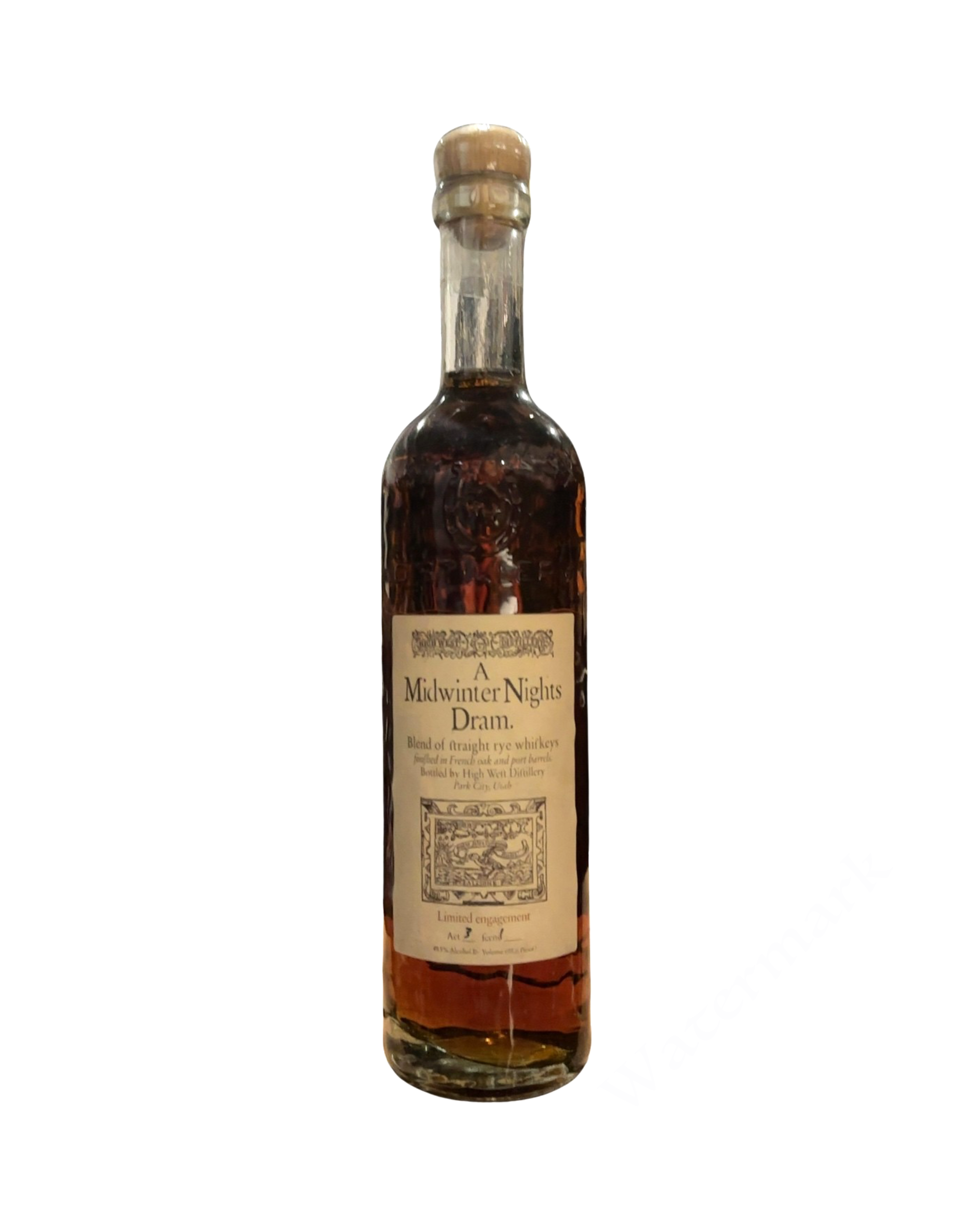 2015 High West Distillery A Midwinter Nights Dram 98.6 Proof Batch Act 3