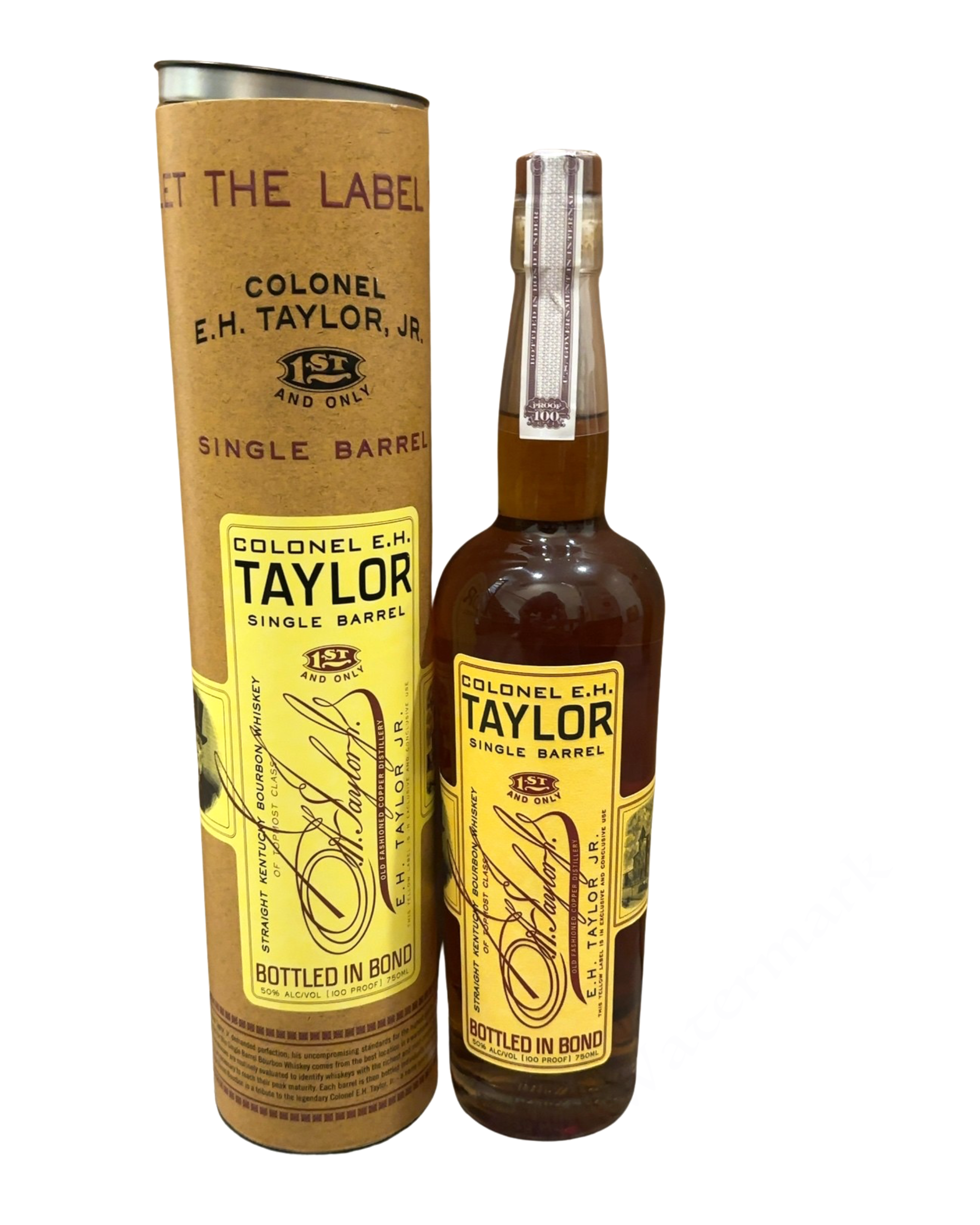 2025 Colonel E.H. Taylor, Jr. Single Barrel Straight Kentucky Bourbon Whiskey 100 Proof