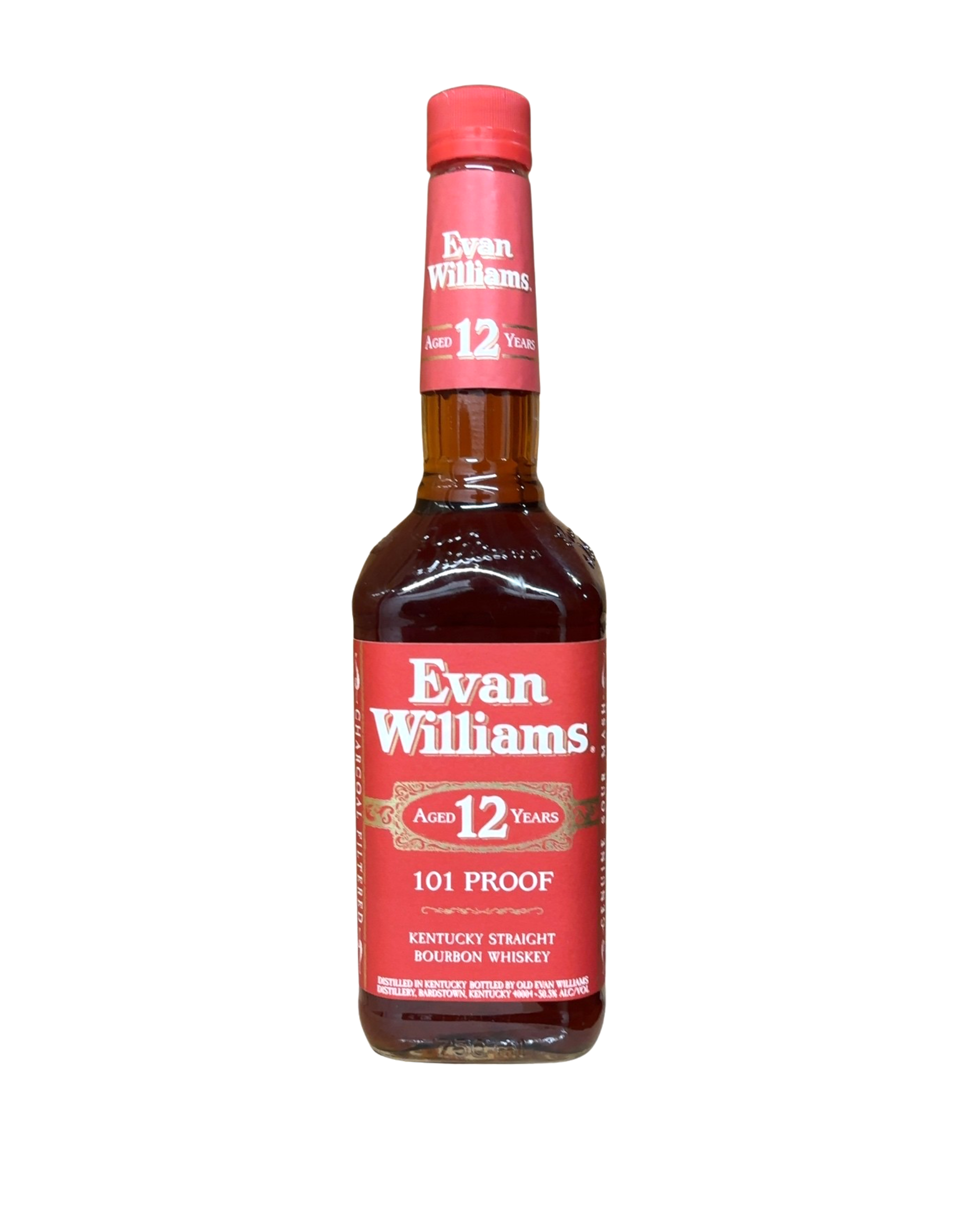 2020 Evan Williams Aged 12 Years 101 Proof Kentucky Straight Bourbon Whiskey 101 Proof 700ml