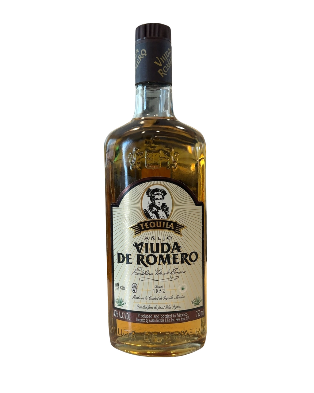 Viuda de Romero Añejo Tequila 80 Proof 750ml