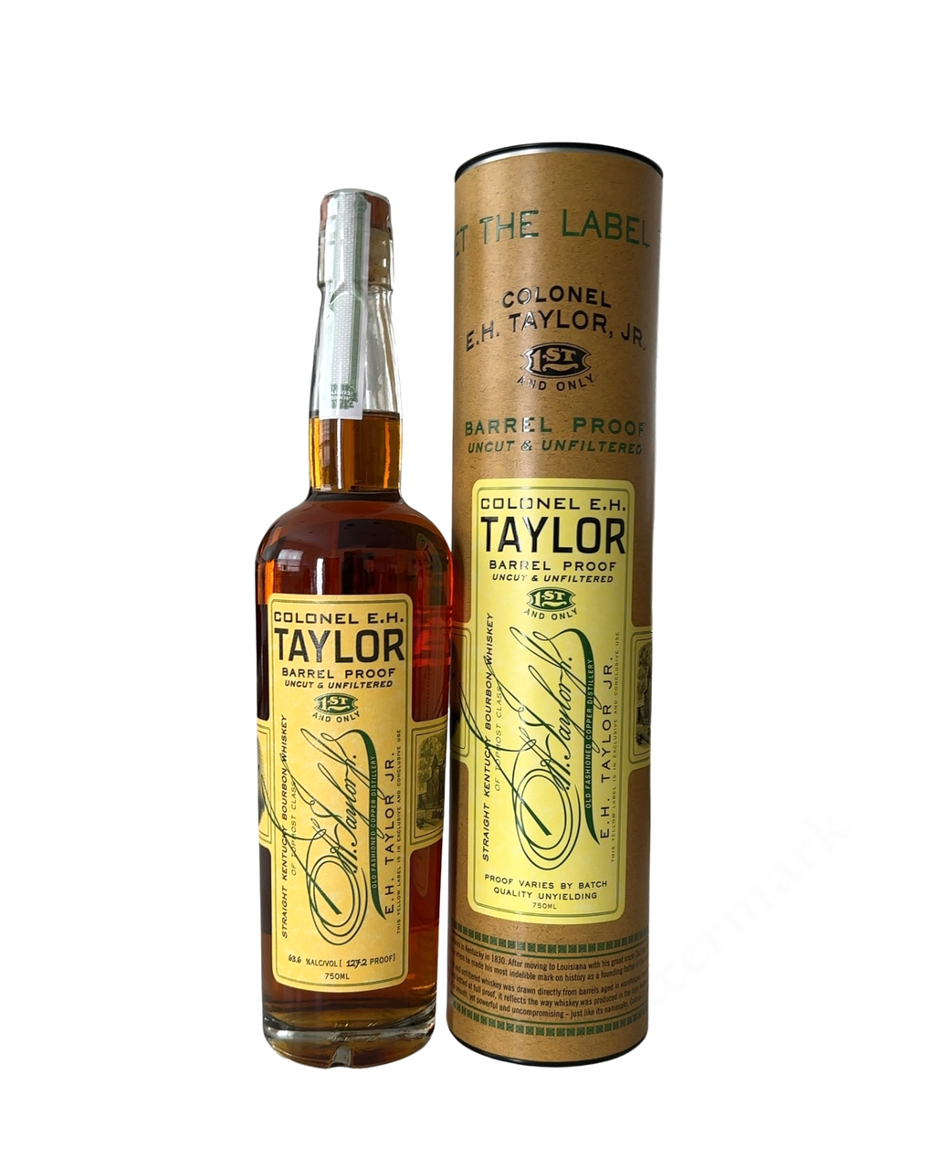 2025 Buffalo Trace Distillery Colonel E.H. Taylor Barrel Proof Uncut & Unfiltered 127.2 Proof 750ml