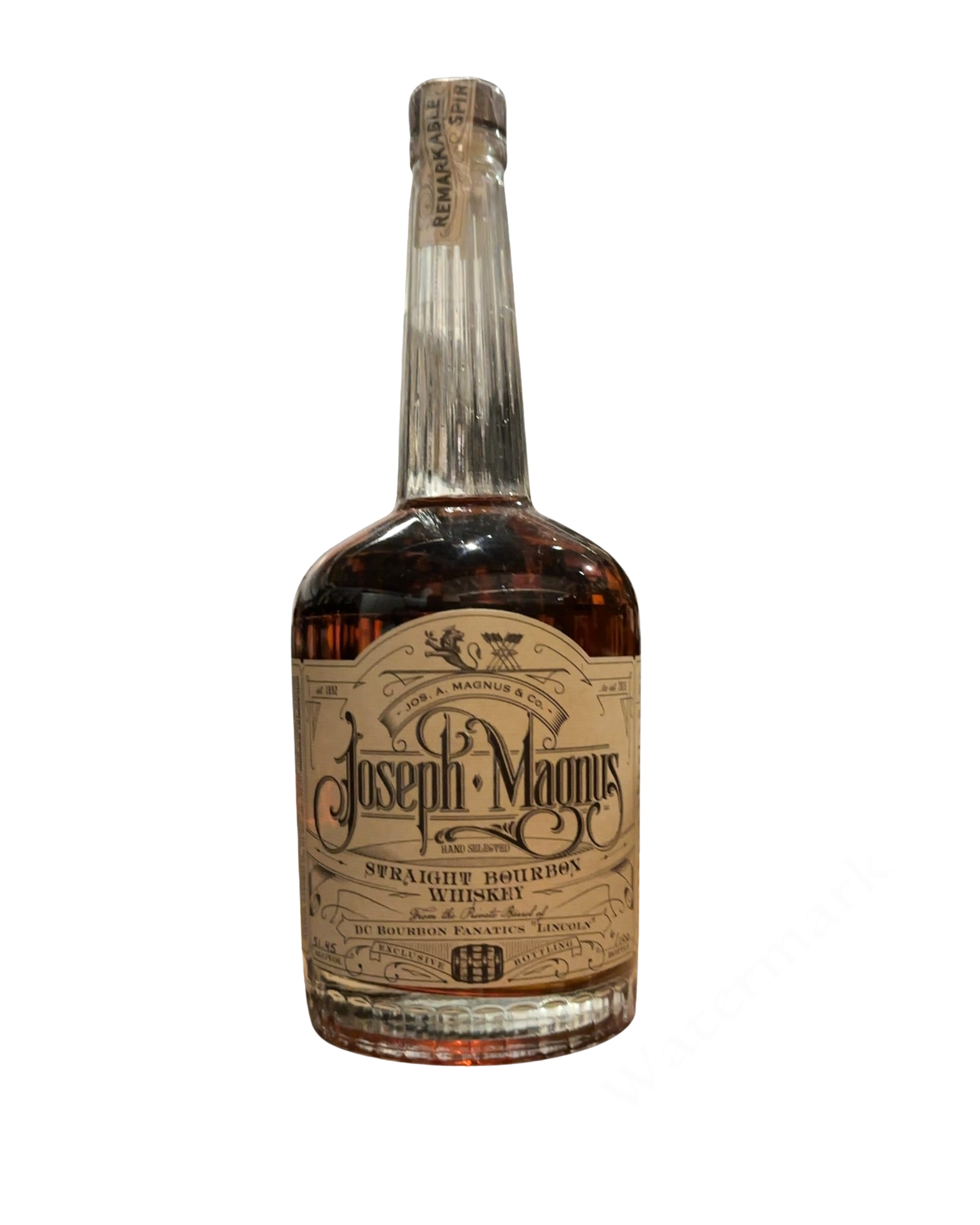Jos. A. Magnus & Co. Joseph Magnus Straight Bourbon Whiskey 102.9 Proof