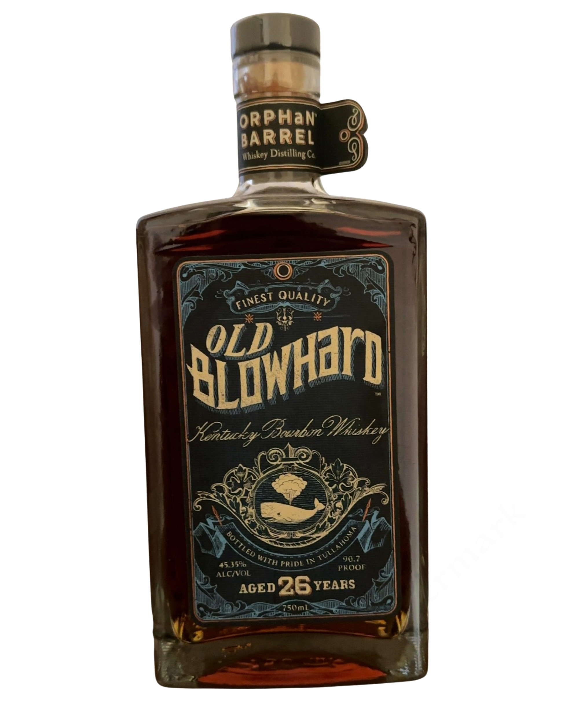 Orphan Barrel Whiskey Distilling Co. Old Blowhard Kentucky Bourbon Whiskey 90.7 Proof