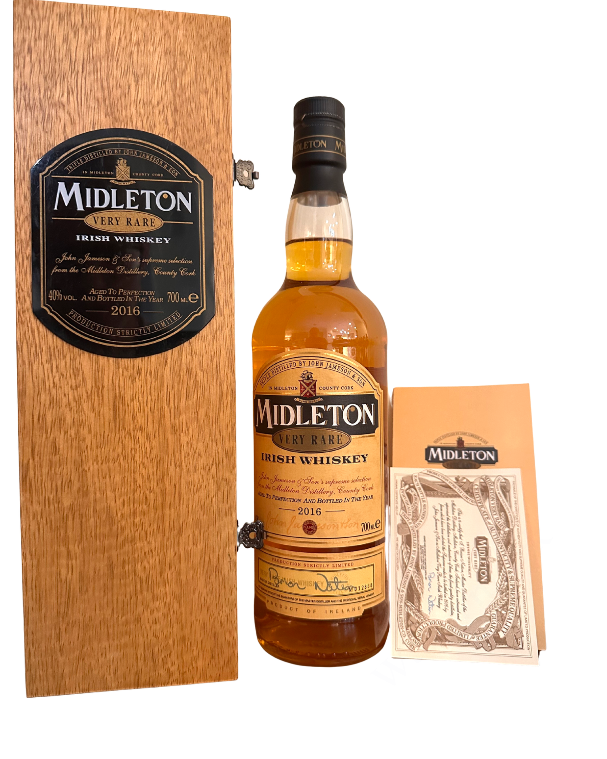 MIDLETON VERY RARE IRISH WHISKEY
