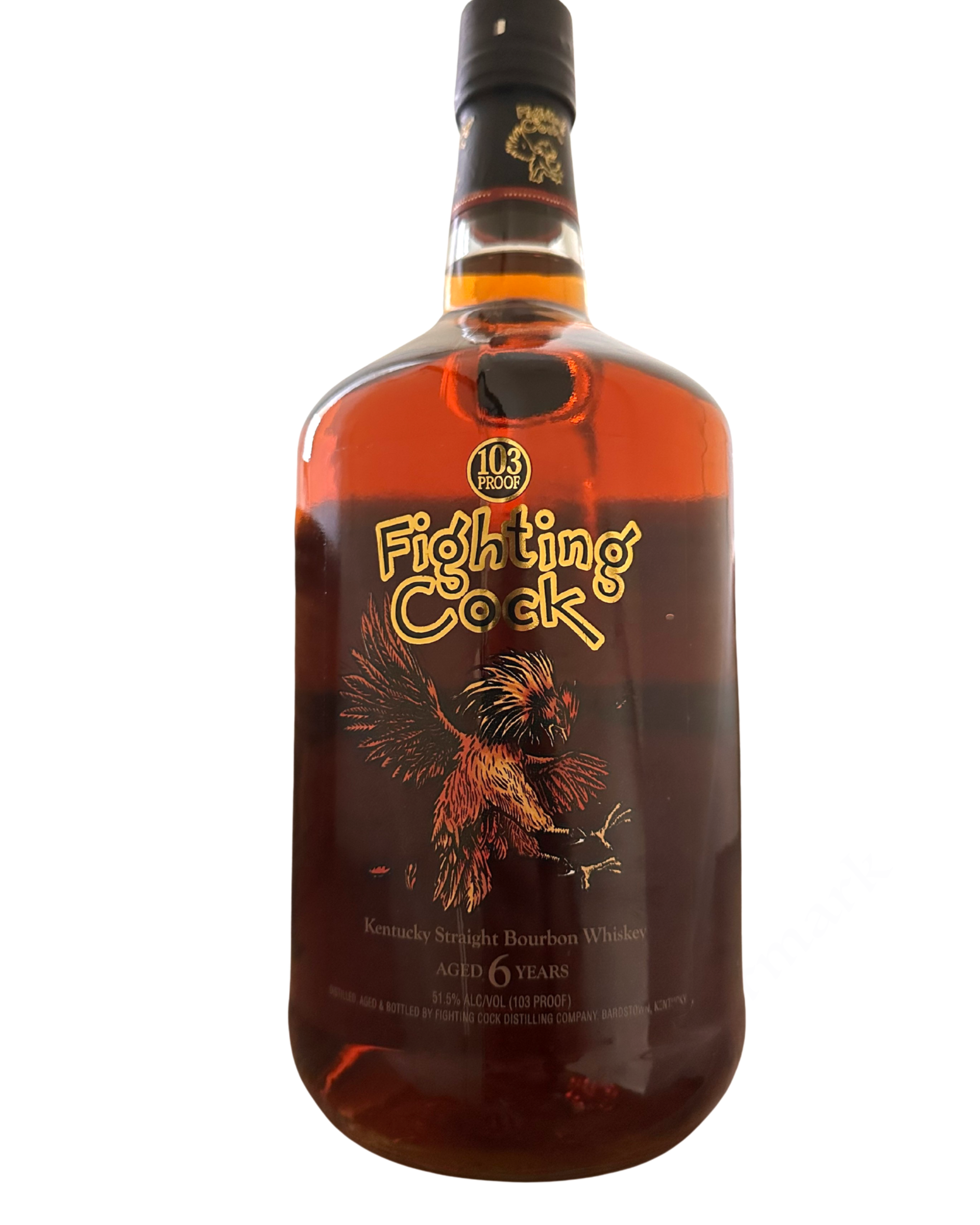 Fighting Cock Distilling Company Fighting Cock Kentucky Straight Bourbon Whiskey 103 Proof