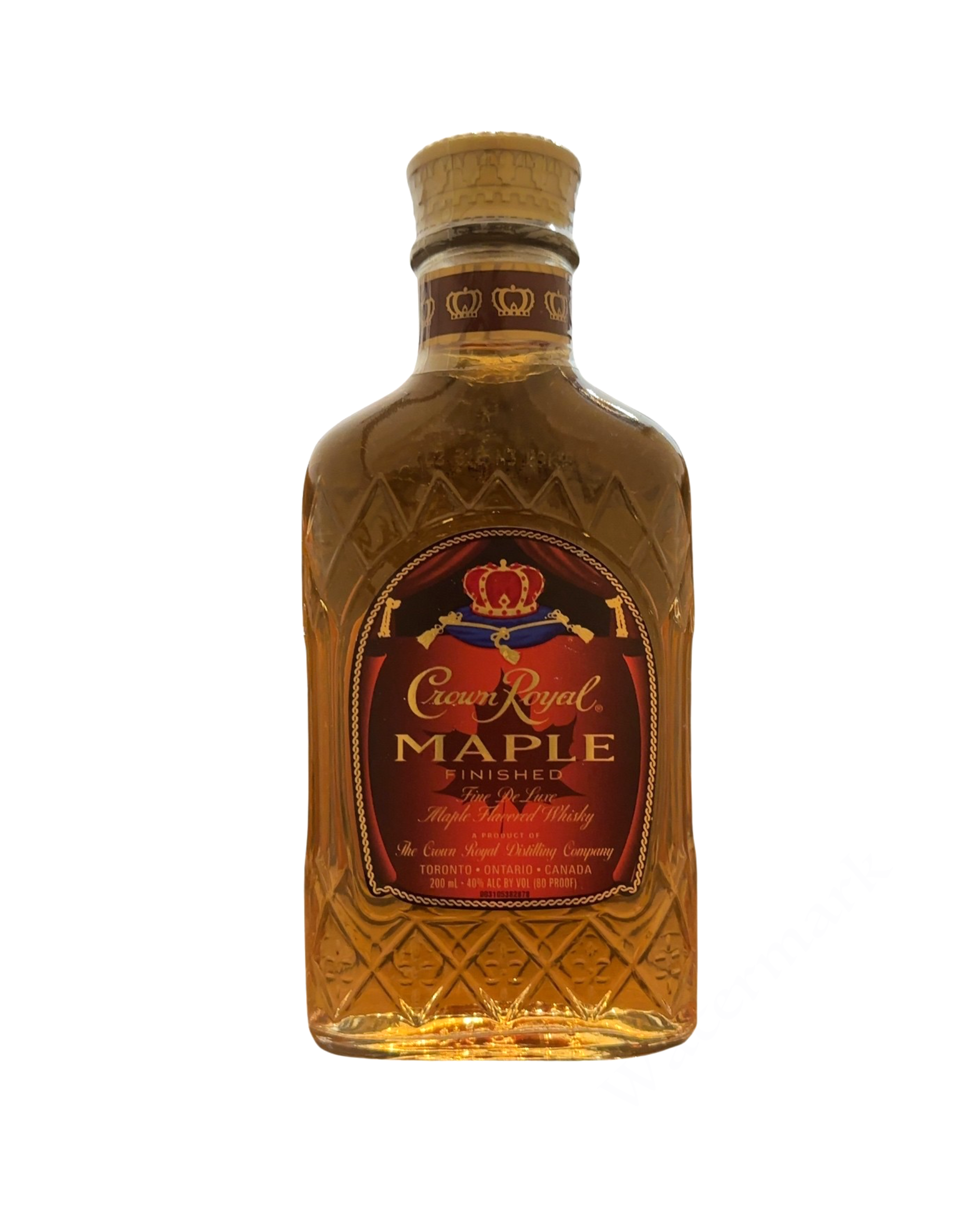 The Crown Royal Distilling Company Crown Royal Maple Finished Fine De Luxe Maple Flavored Whisky 80 Proof