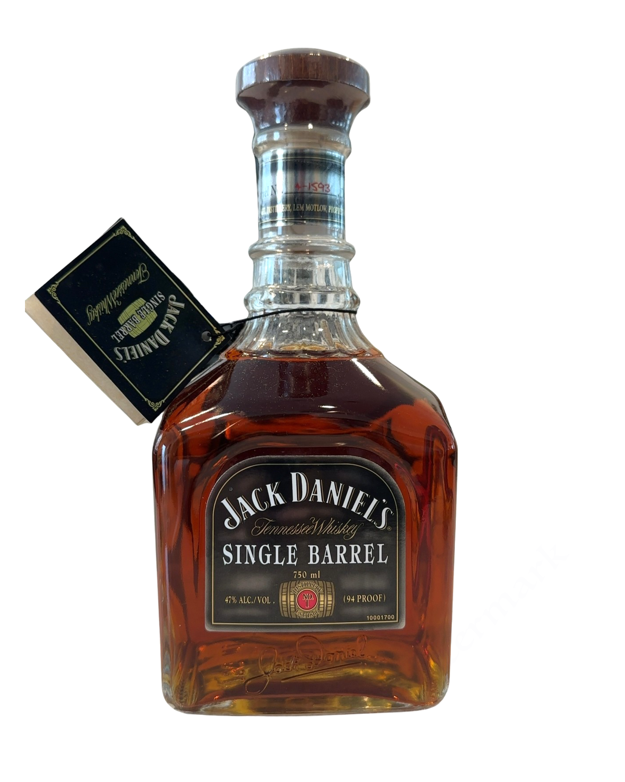 2004 Jack Daniel's Tennessee Whiskey Single Barrel 94 Proof