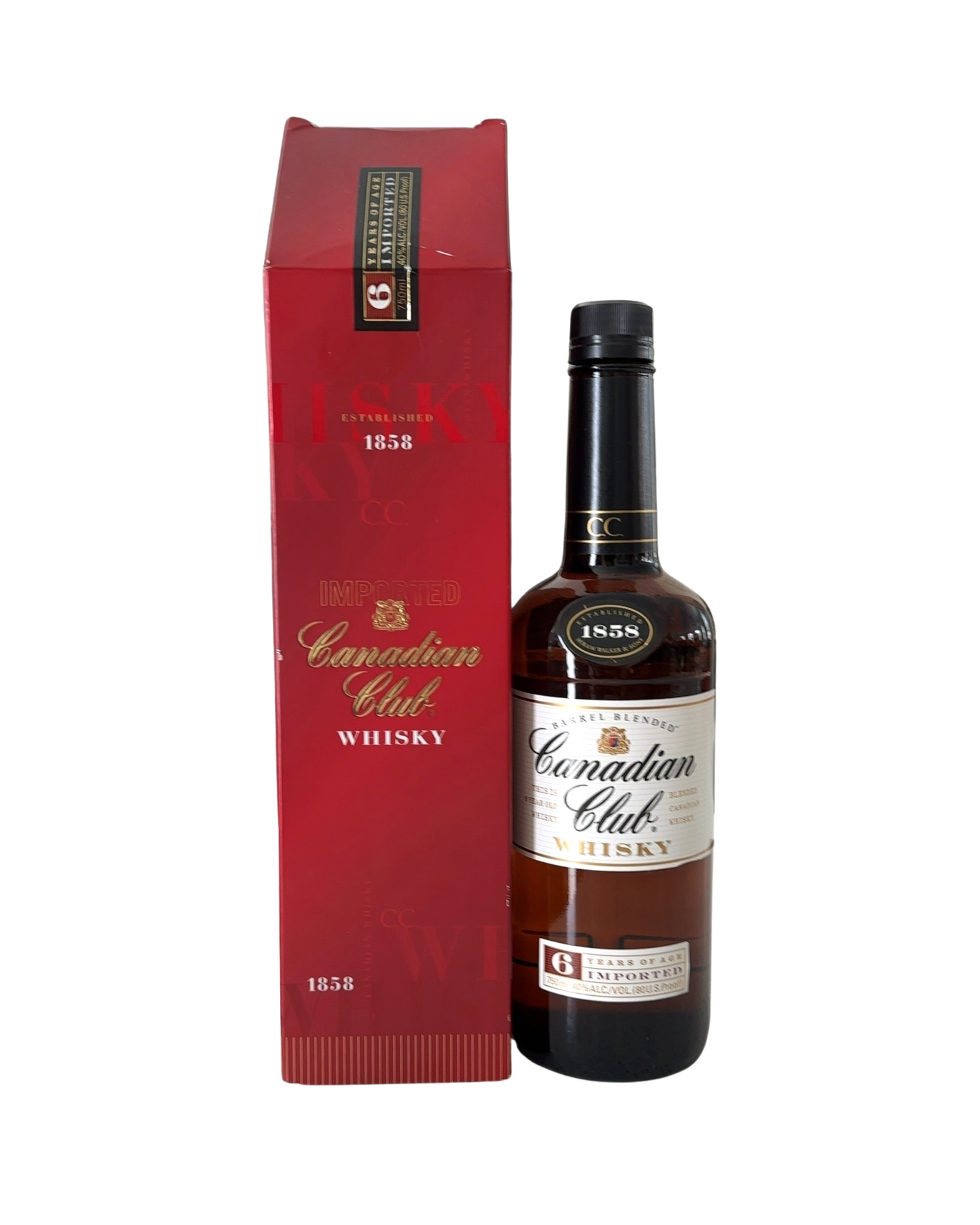 Canadian Club 80 Proof 750ml