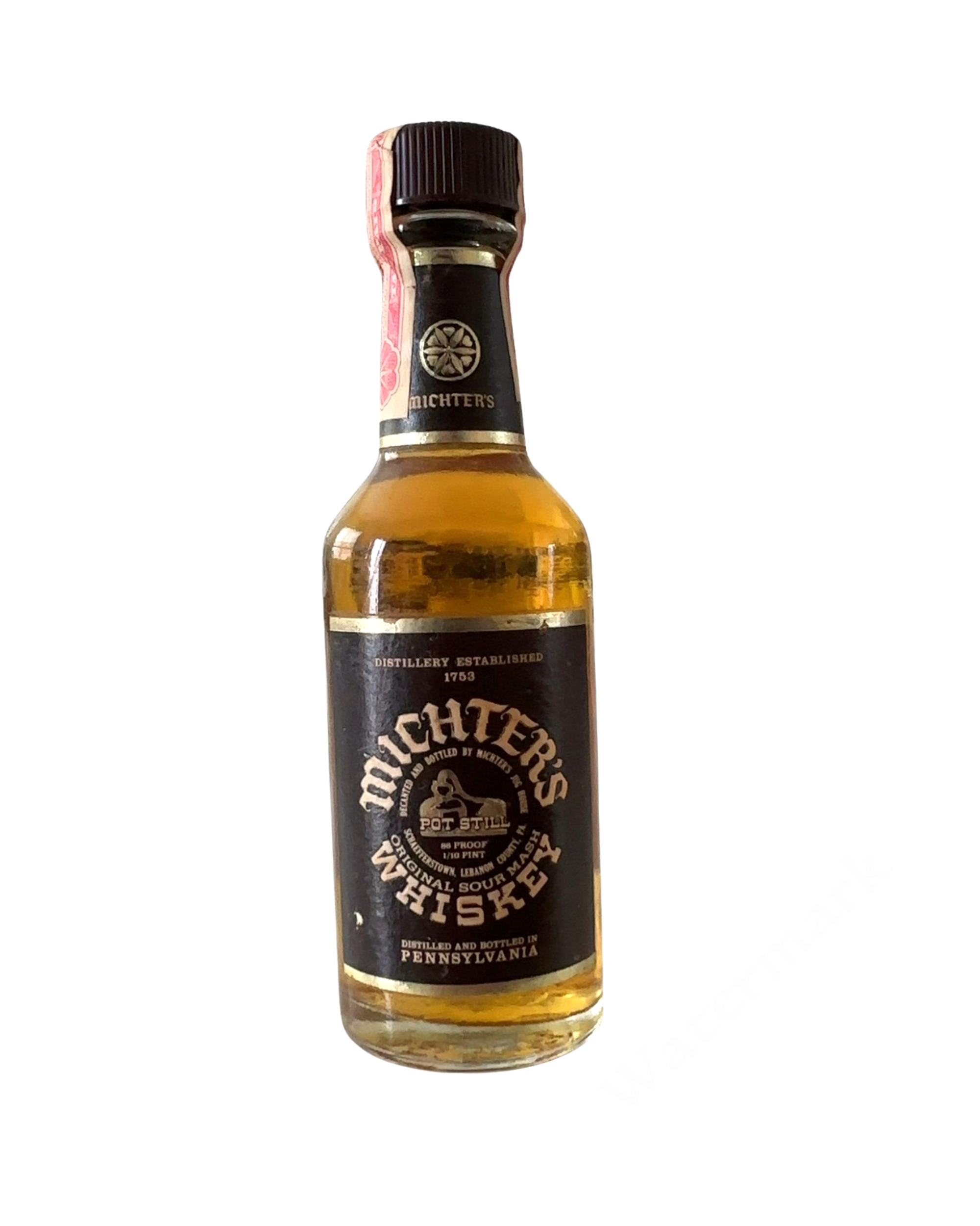 1978 Michter's Original Sour Mash Whiskey 86 Proof 1ml