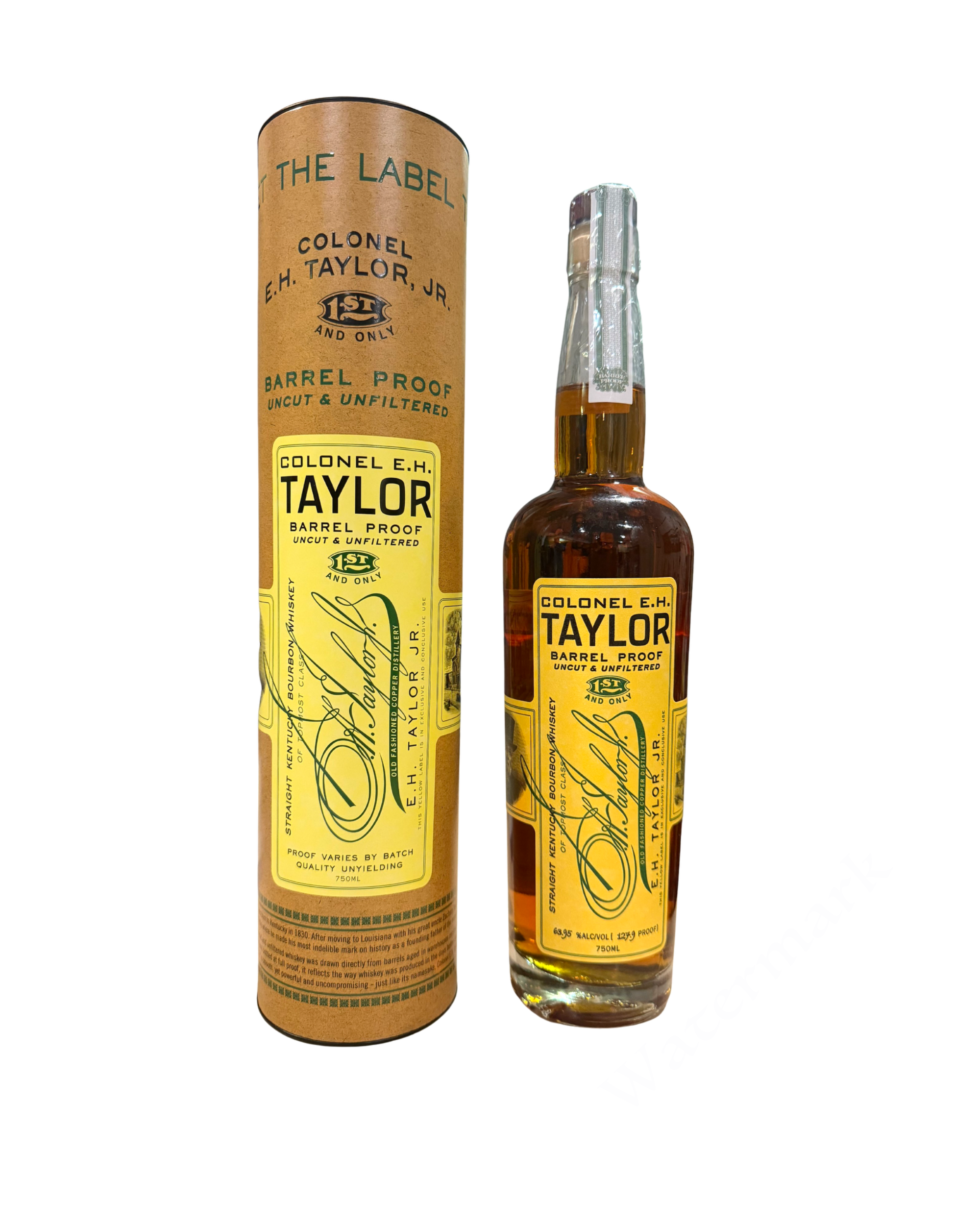 2026 Colonel E.H. Taylor, Jr. (Old Fashioned Copper Distillery) Colonel E.H. Taylor, Jr. Barrel Proof Uncut & Unfiltered 127.9 Proof 750ml
