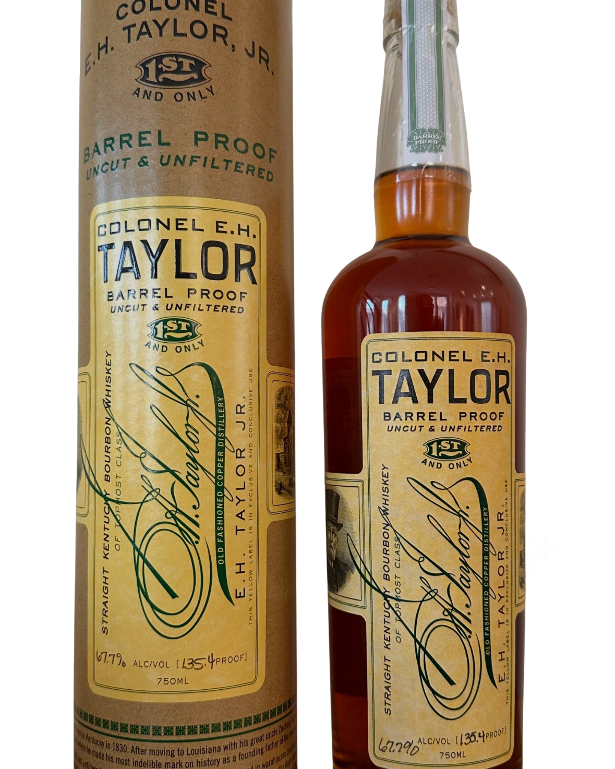 E.H. Taylor, Jr. COLONEL E.H. TAYLOR BARREL PROOF 135.4 Proof