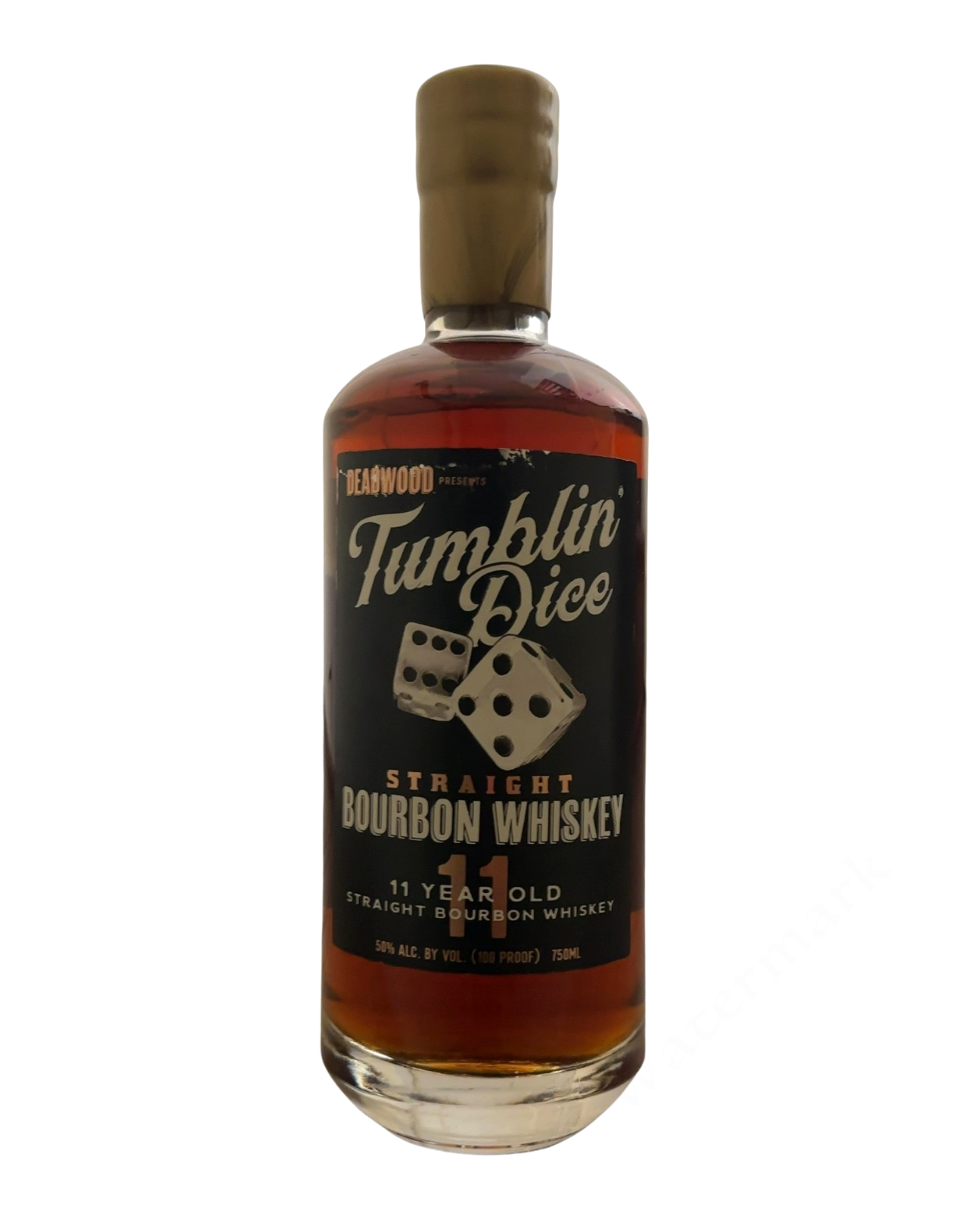 Deadwood Presents MGP Tumblin' Dice Straight Bourbon Whiskey 100 Proof