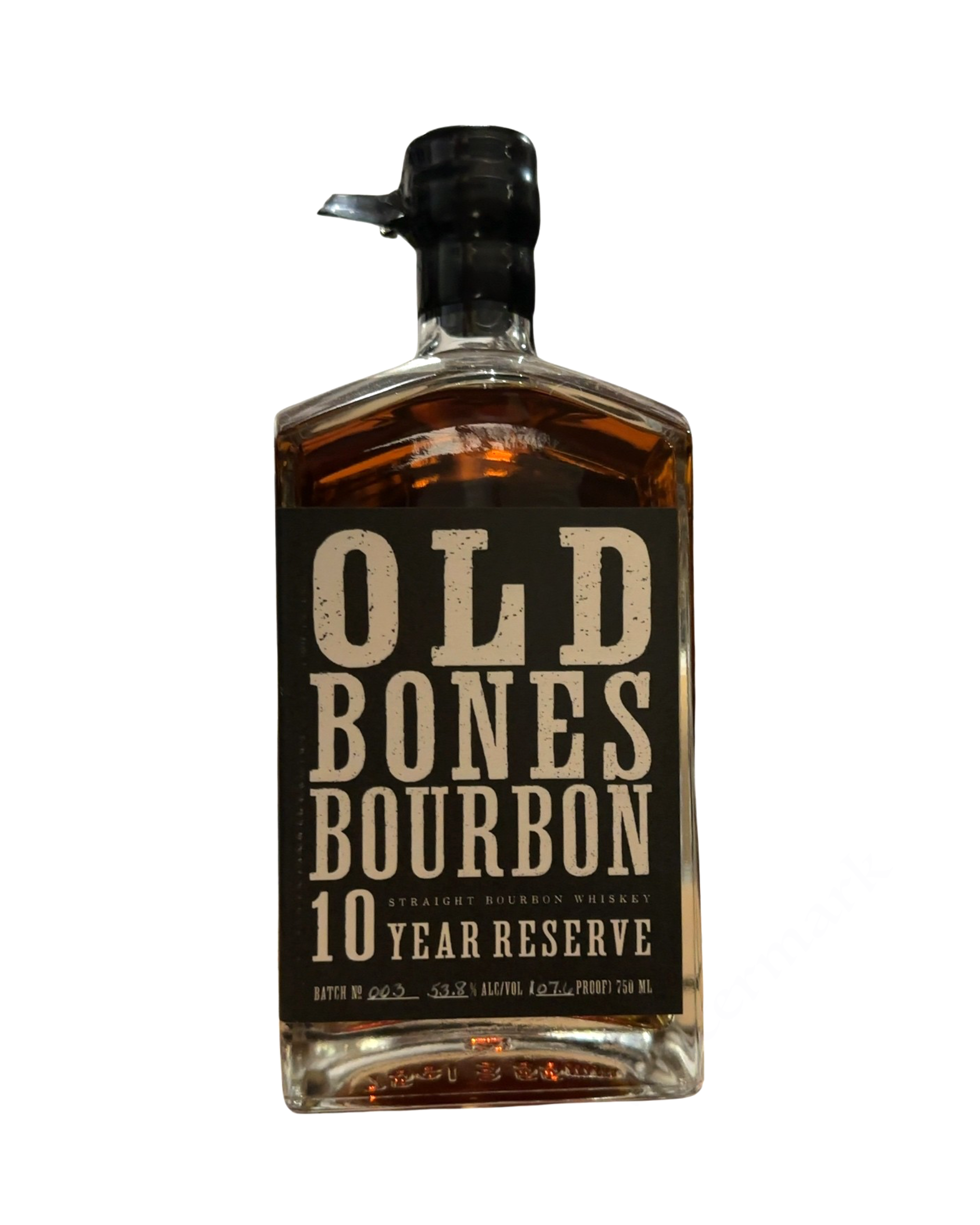 2016 Old Bones Bourbon 10 Year Reserve 107.6 Proof