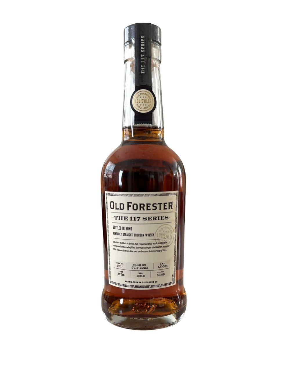 2023 Old Forester The 117 Series Bottled In Bond 100 Proof 375ml