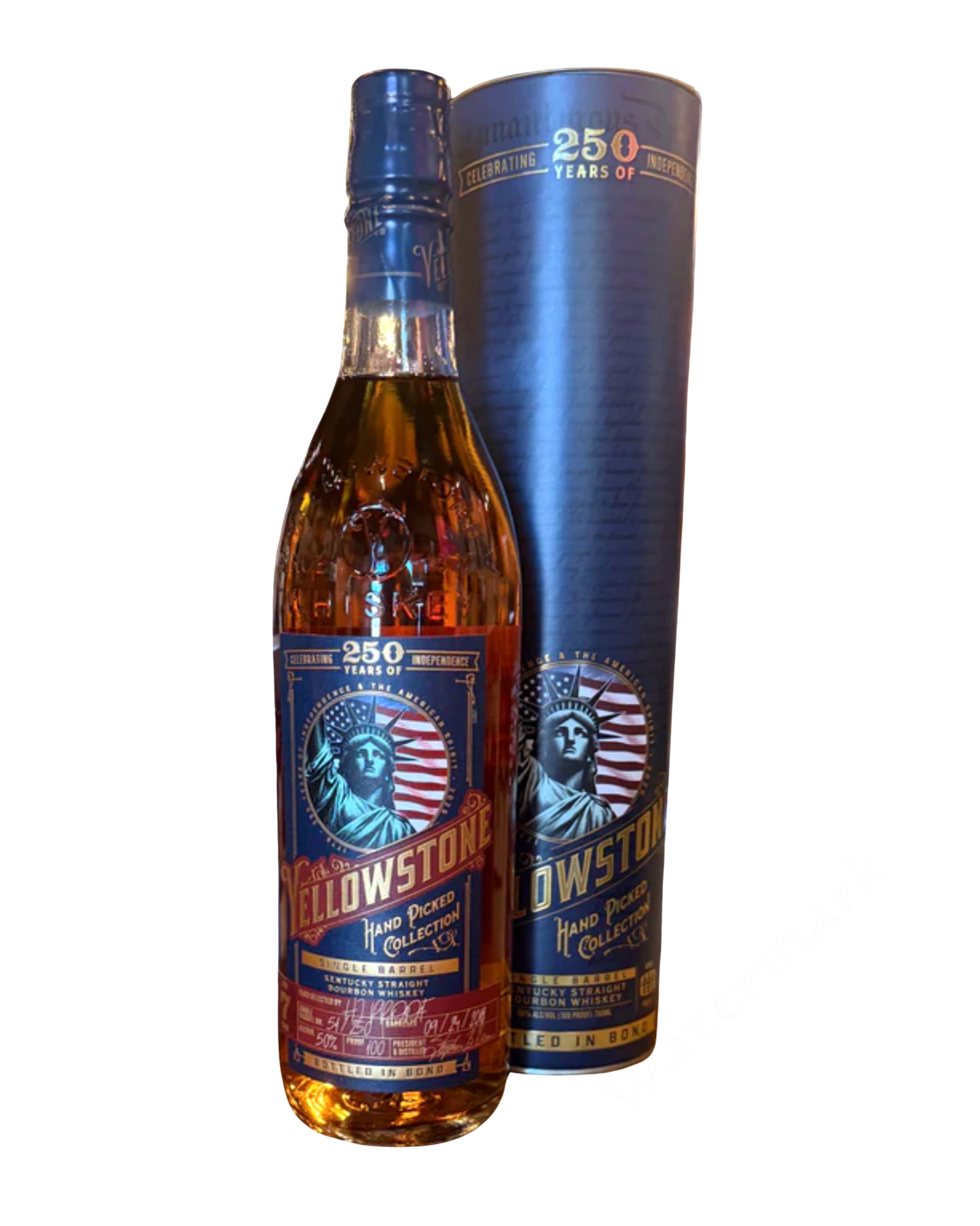Yellowstone Hand Picked Collection Single Barrel Kentucky Straight Bourbon Whiskey 100 Proof 750ml