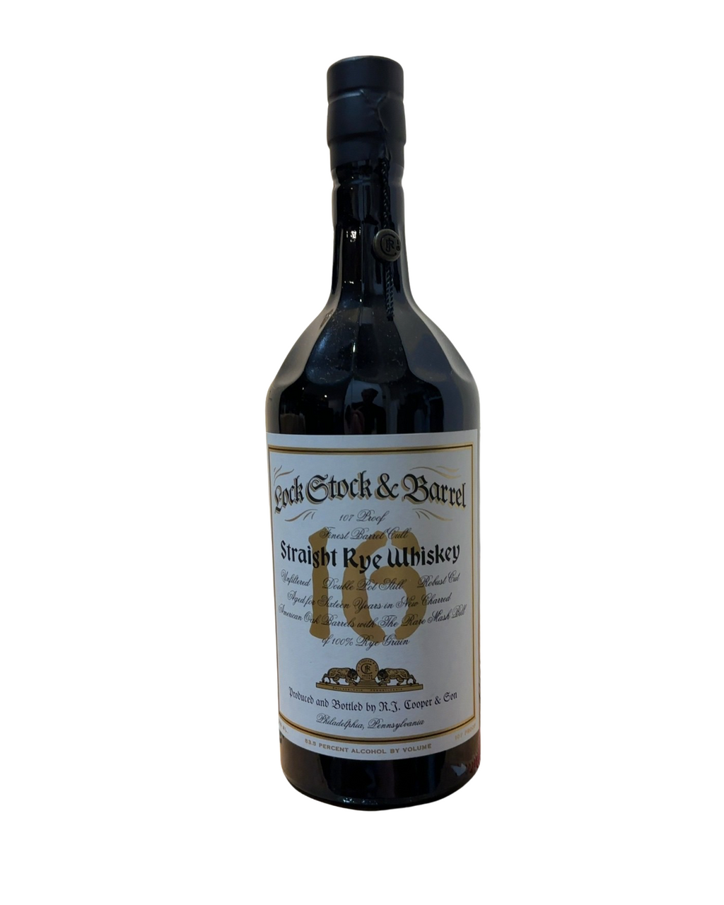 2016 Lock Stock & Barrel 16 Year Straight Rye Whiskey 107 Proof 750ml